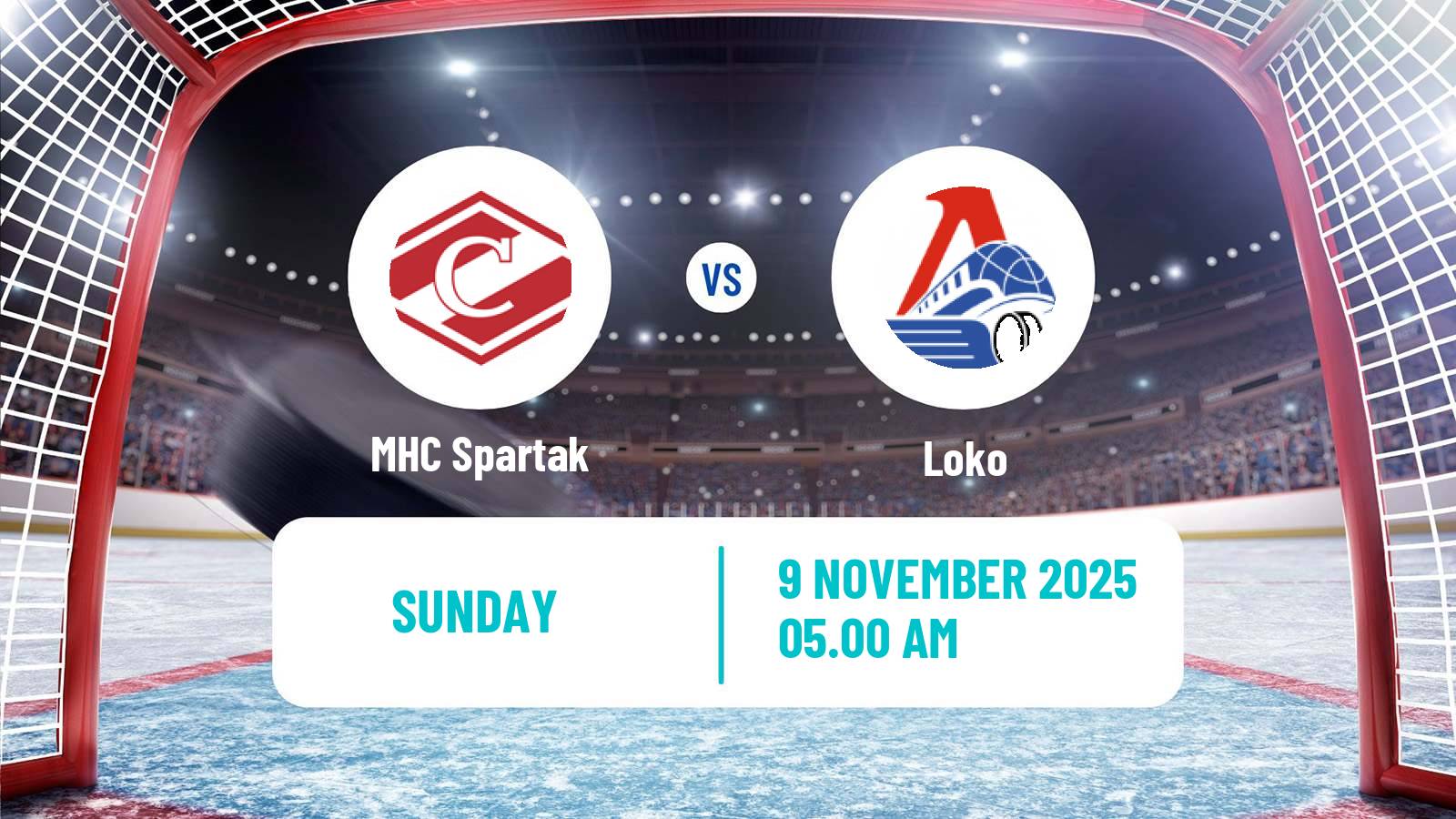 Hockey MHL MHC Spartak - Loko
