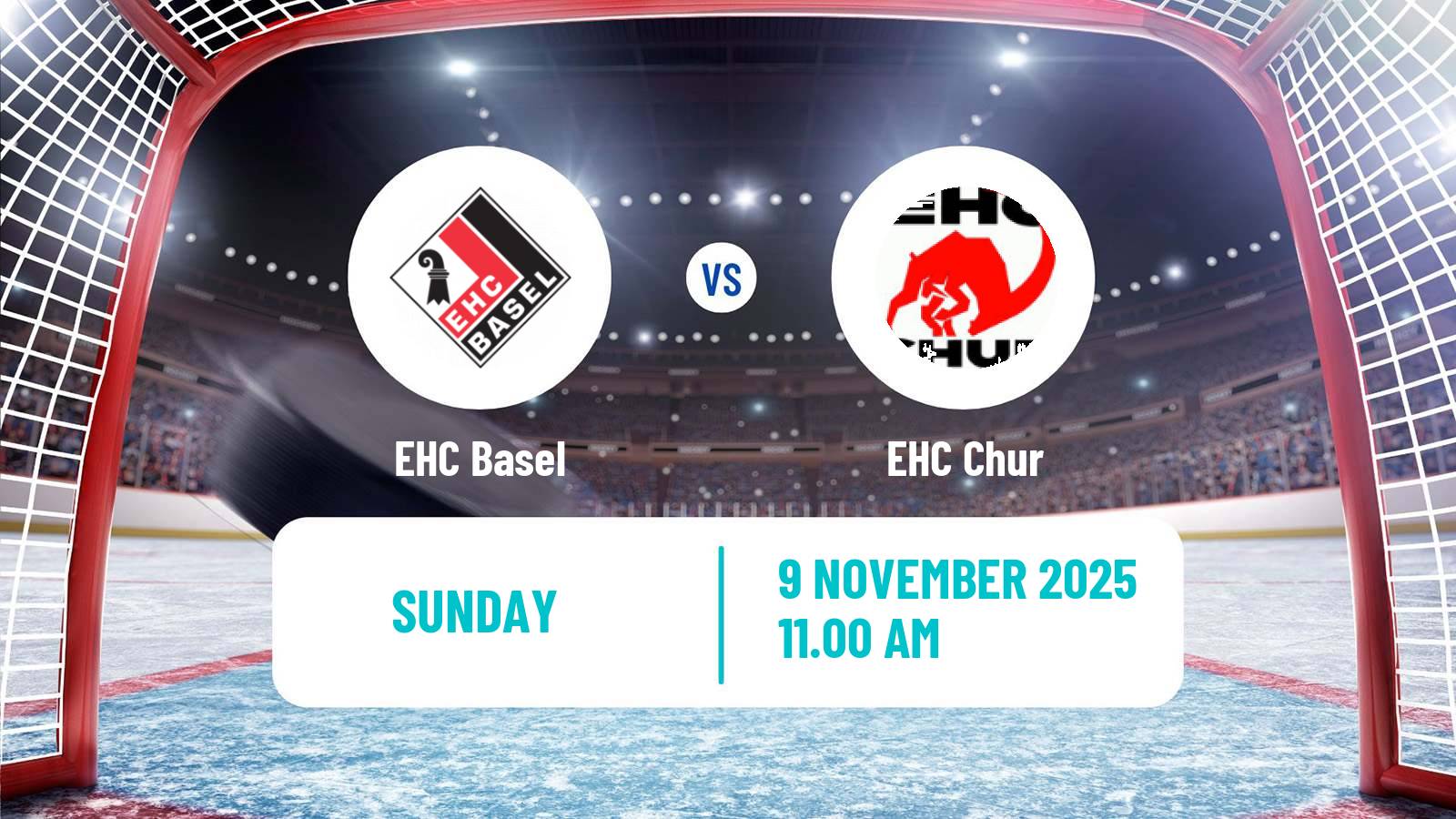 Hockey Swiss League Hockey EHC Basel - Chur