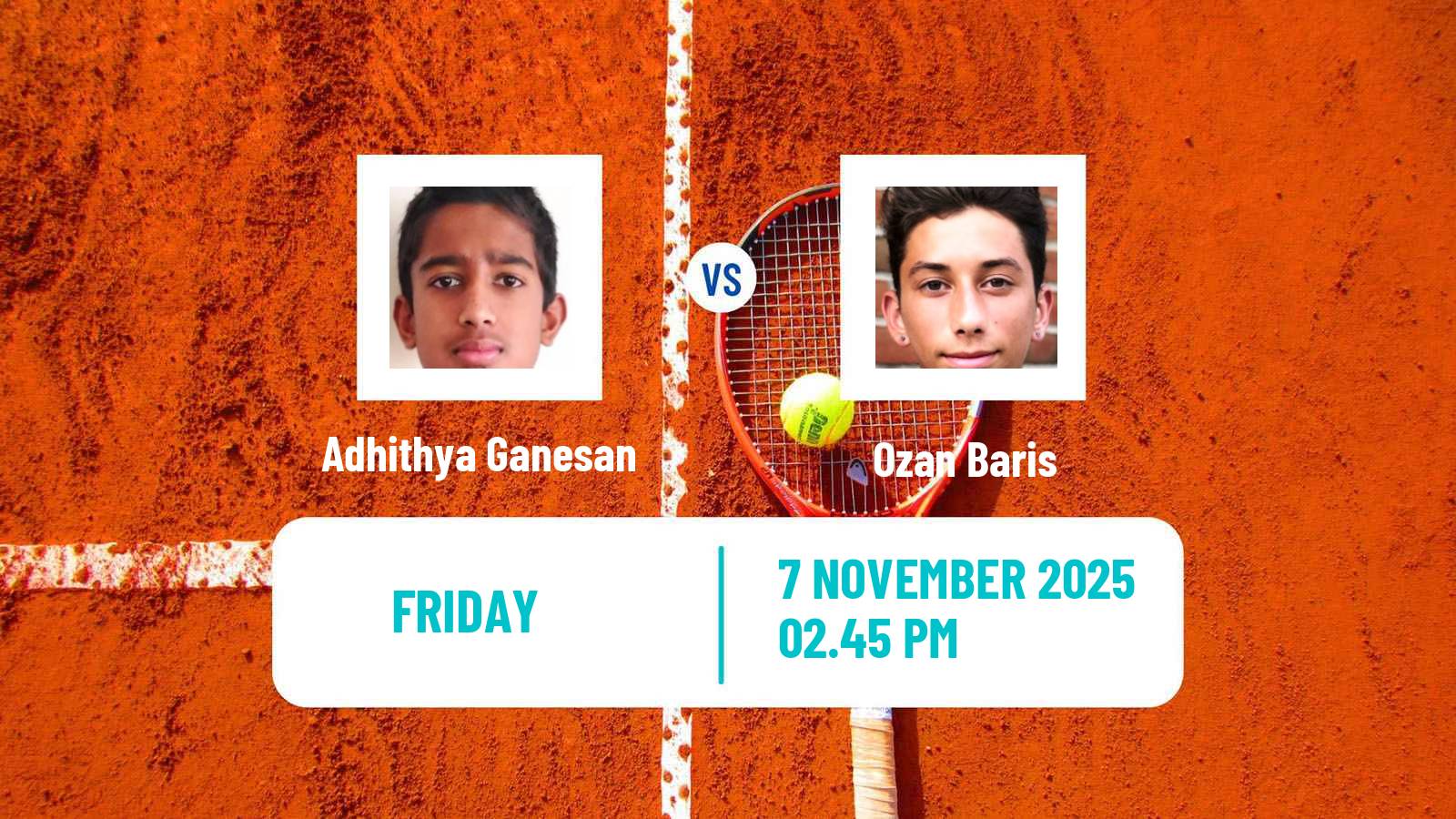 Tennis ITF M25 East Lansing Mi Men Adhithya Ganesan - Ozan Baris