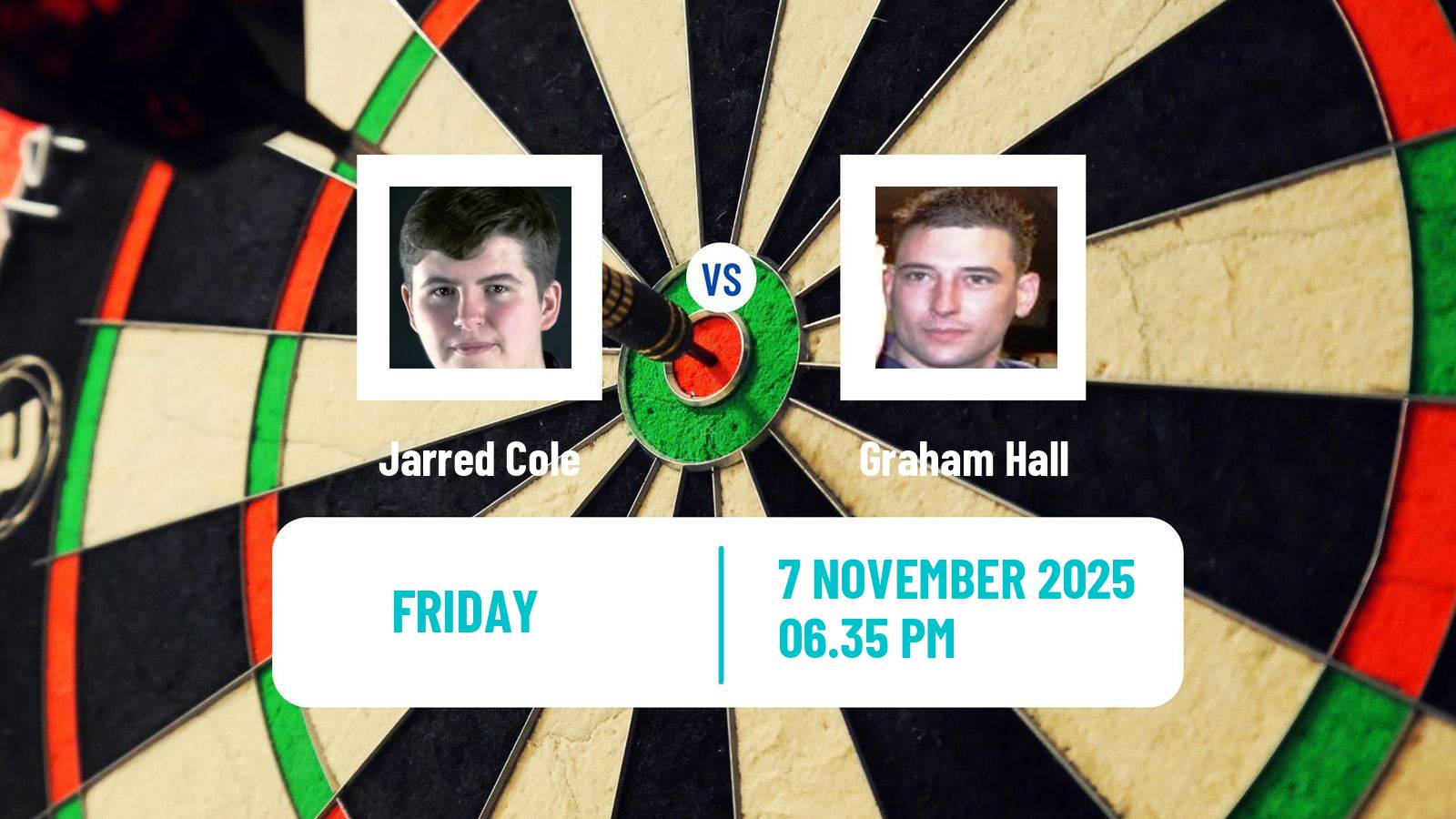 Darts Modus Super Series Jarred Cole - Graham Hall