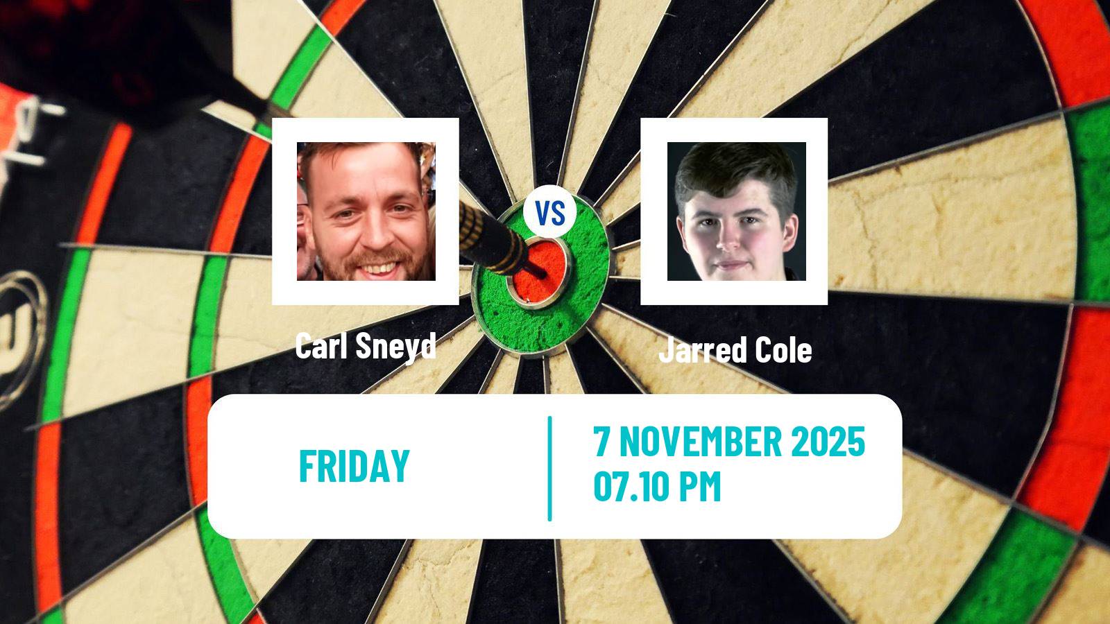 Darts Modus Super Series Carl Sneyd - Jarred Cole
