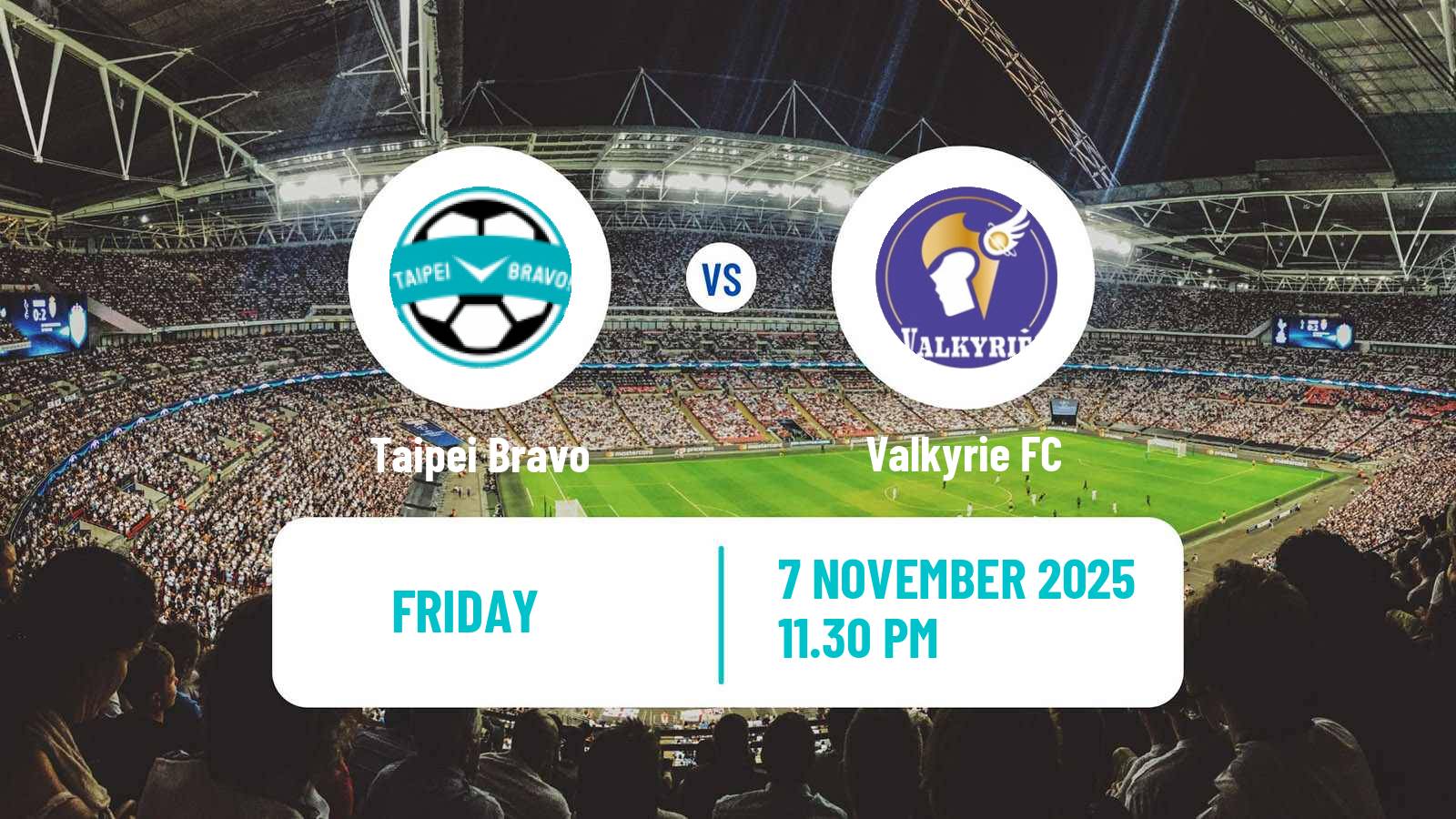 Football Taiwan Football League Women Taipei Bravo - Valkyrie