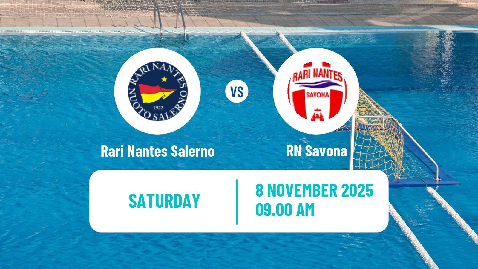Water polo Italian A1 Water Polo Rari Nantes Salerno - Savona