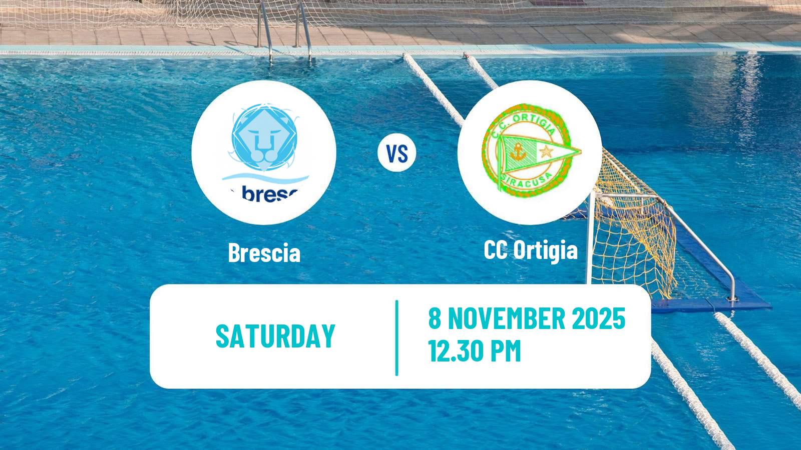 Water polo Italian A1 Water Polo Brescia - Ortigia