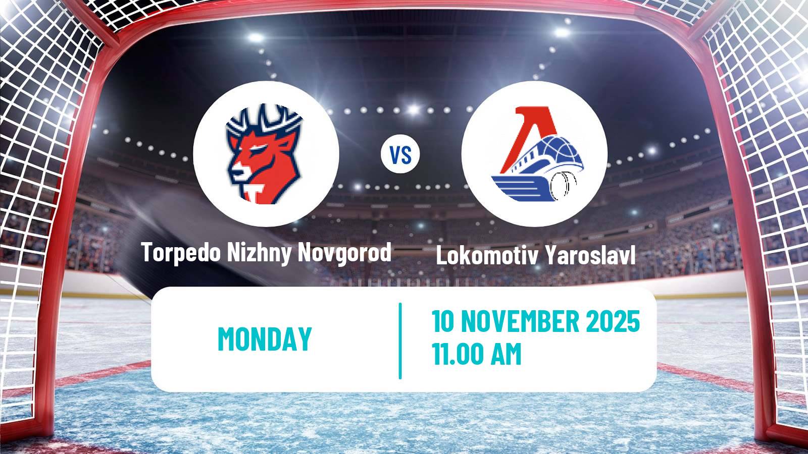 Hockey KHL Torpedo Nizhny Novgorod - Lokomotiv Yaroslavl