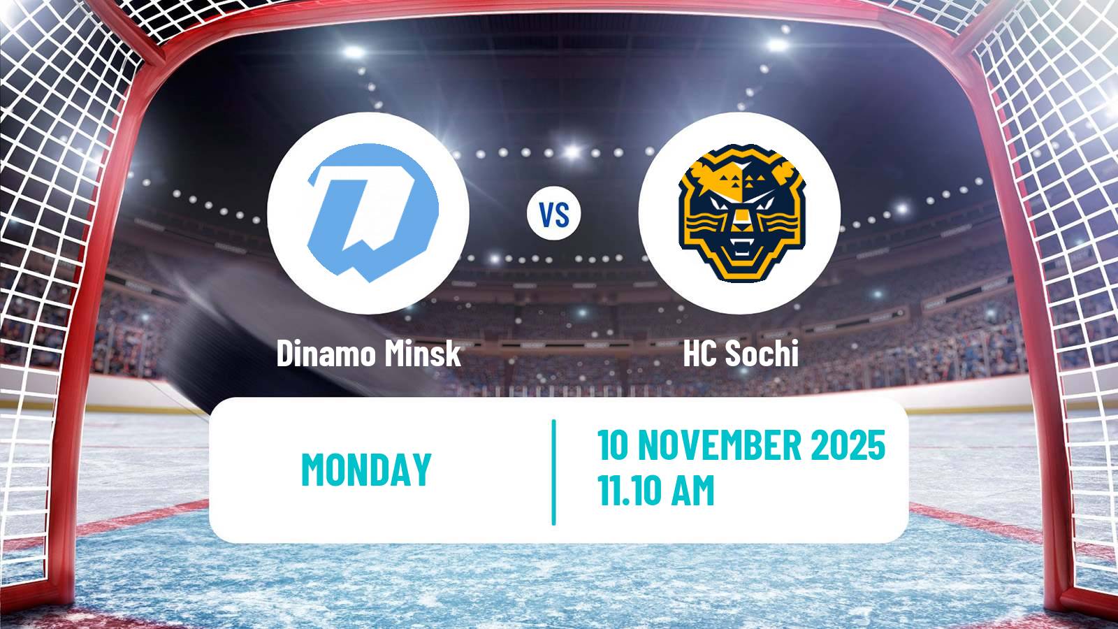 Hockey KHL Dinamo Minsk - Sochi