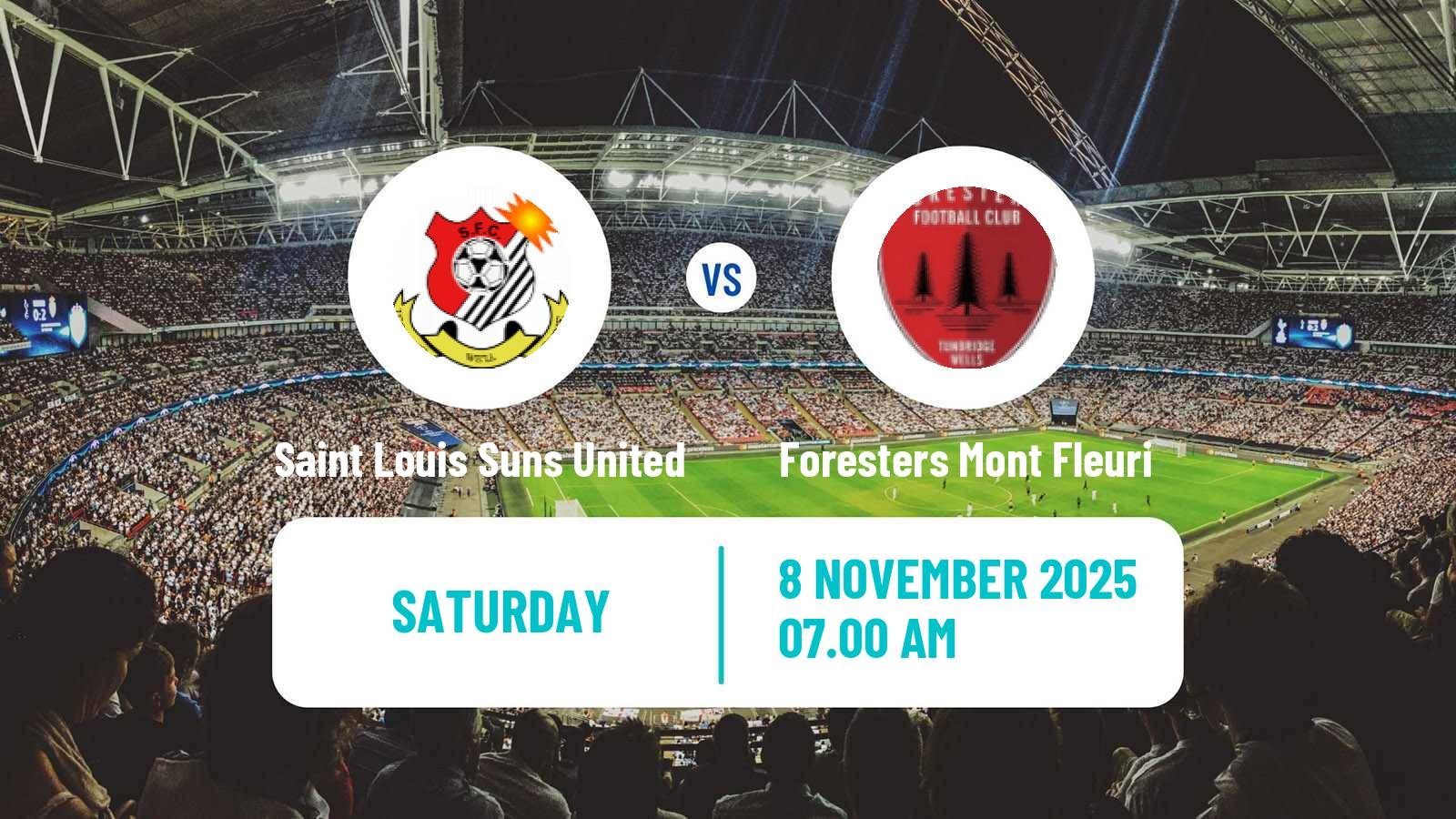 Football Seychelles Premier League Saint Louis Suns United - Foresters Mont Fleuri
