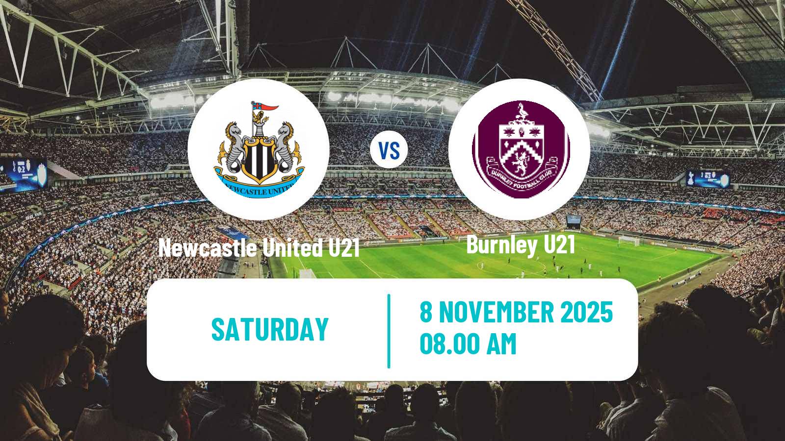 Football English Premier League 2 Newcastle United U21 - Burnley U21