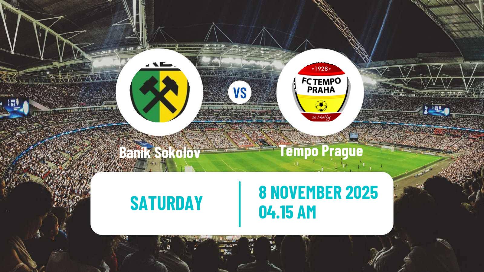 Football Czech Division B Baník Sokolov - Tempo Prague