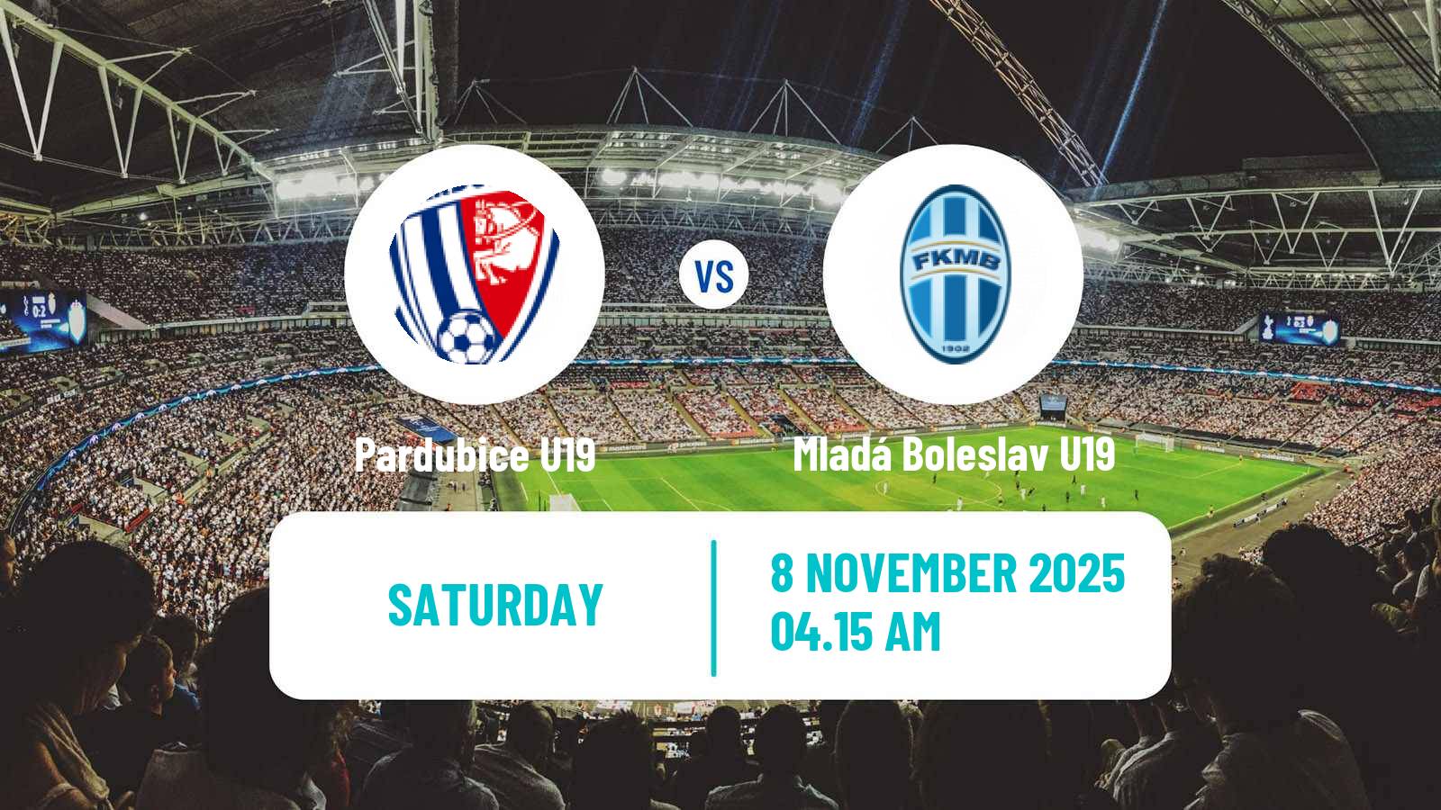 Football Czech U19 League Pardubice U19 - Mladá Boleslav U19