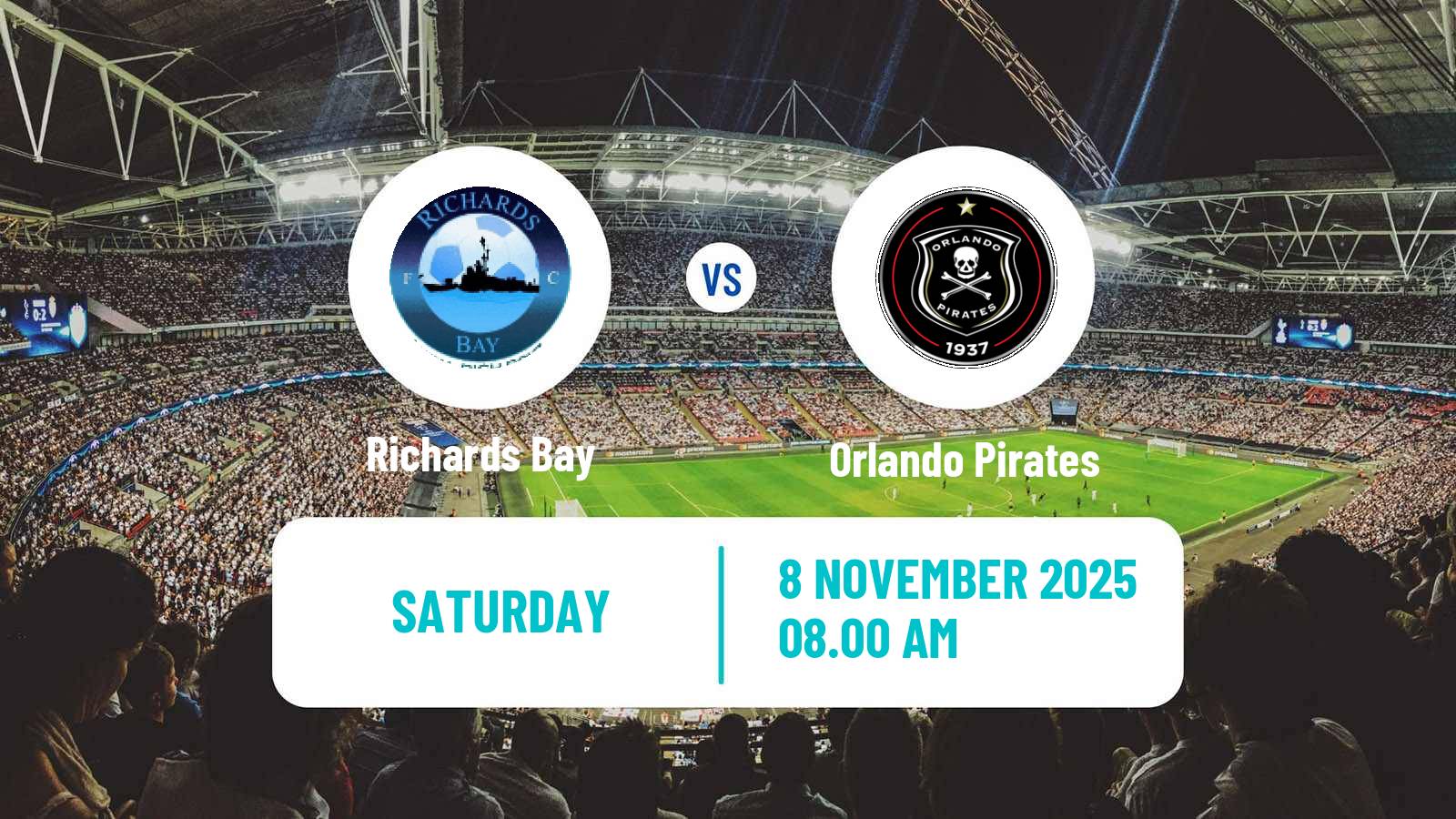 Football South African Knockout Richards Bay - Orlando Pirates