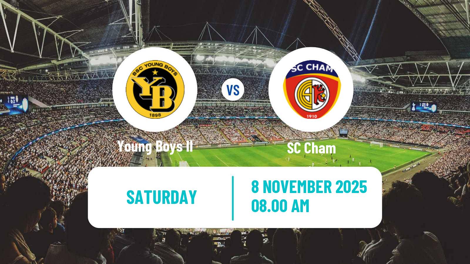 Football Swiss Promotion League Young Boys II - Cham