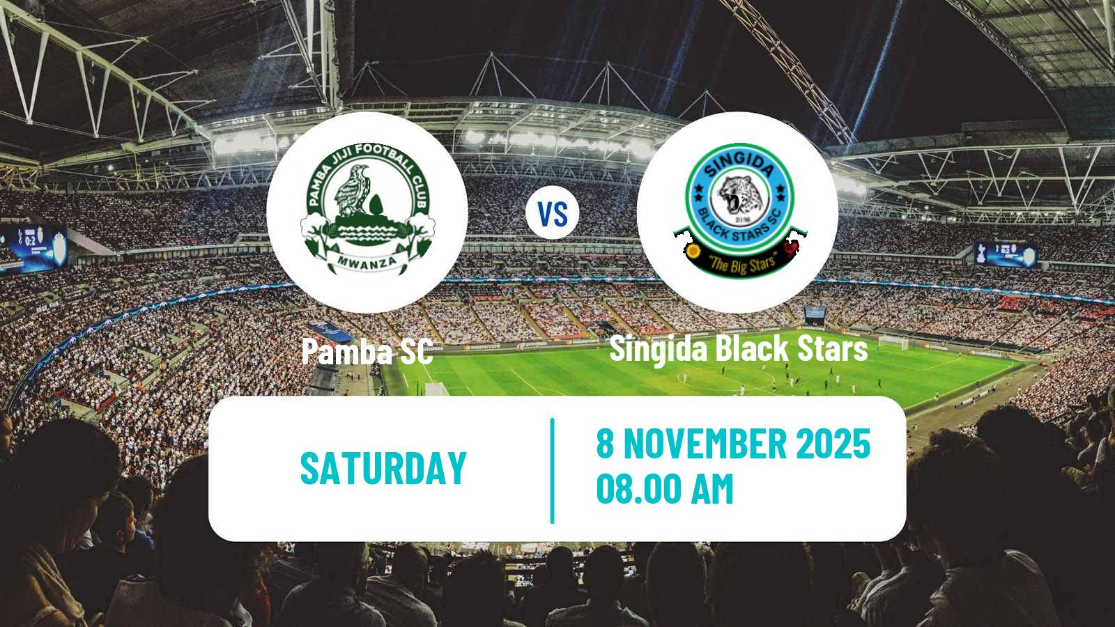 Football Tanzanian Premier League Pamba - Singida Black Stars