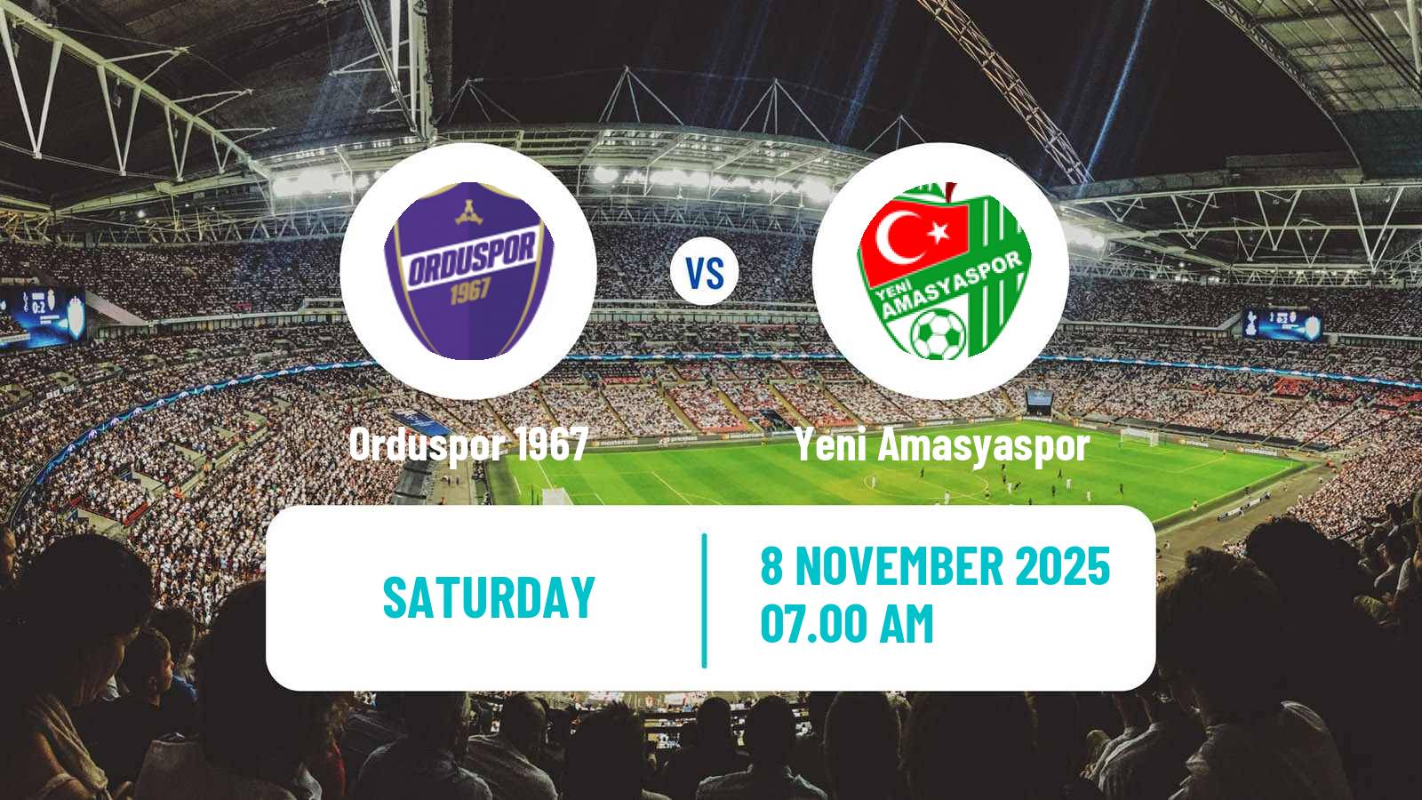 Football Turkish 3 Lig Group 3 Orduspor 1967 - Yeni Amasyaspor