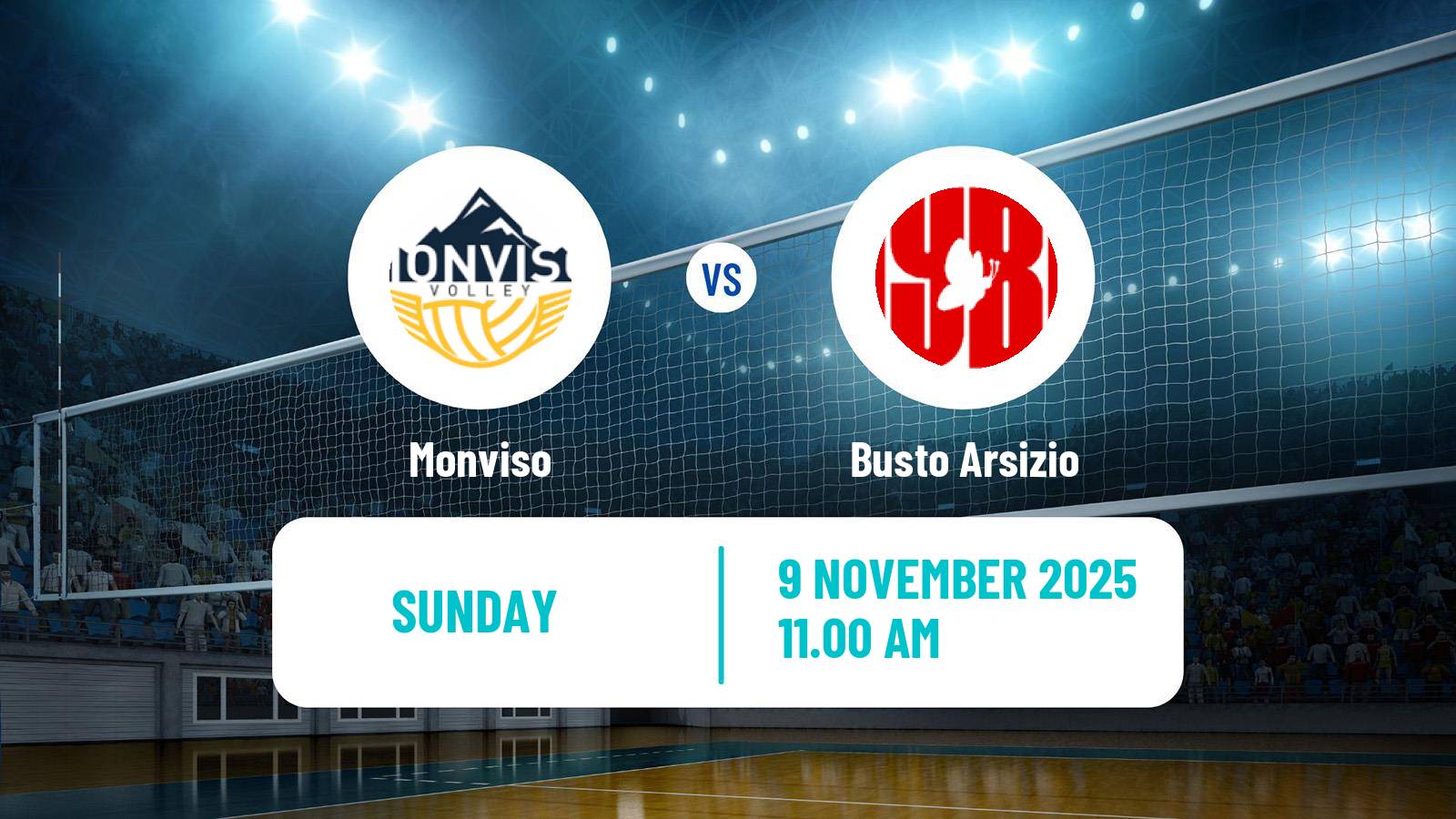 Volleyball Italian Serie A Volleyball Women Monviso - Busto Arsizio