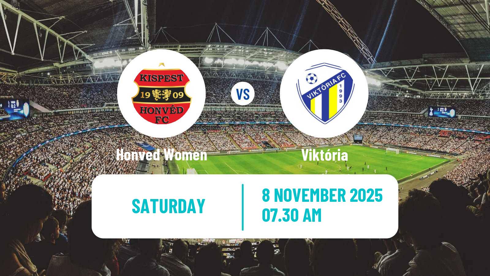 Football Hungarian NB I Women Honved - Viktória
