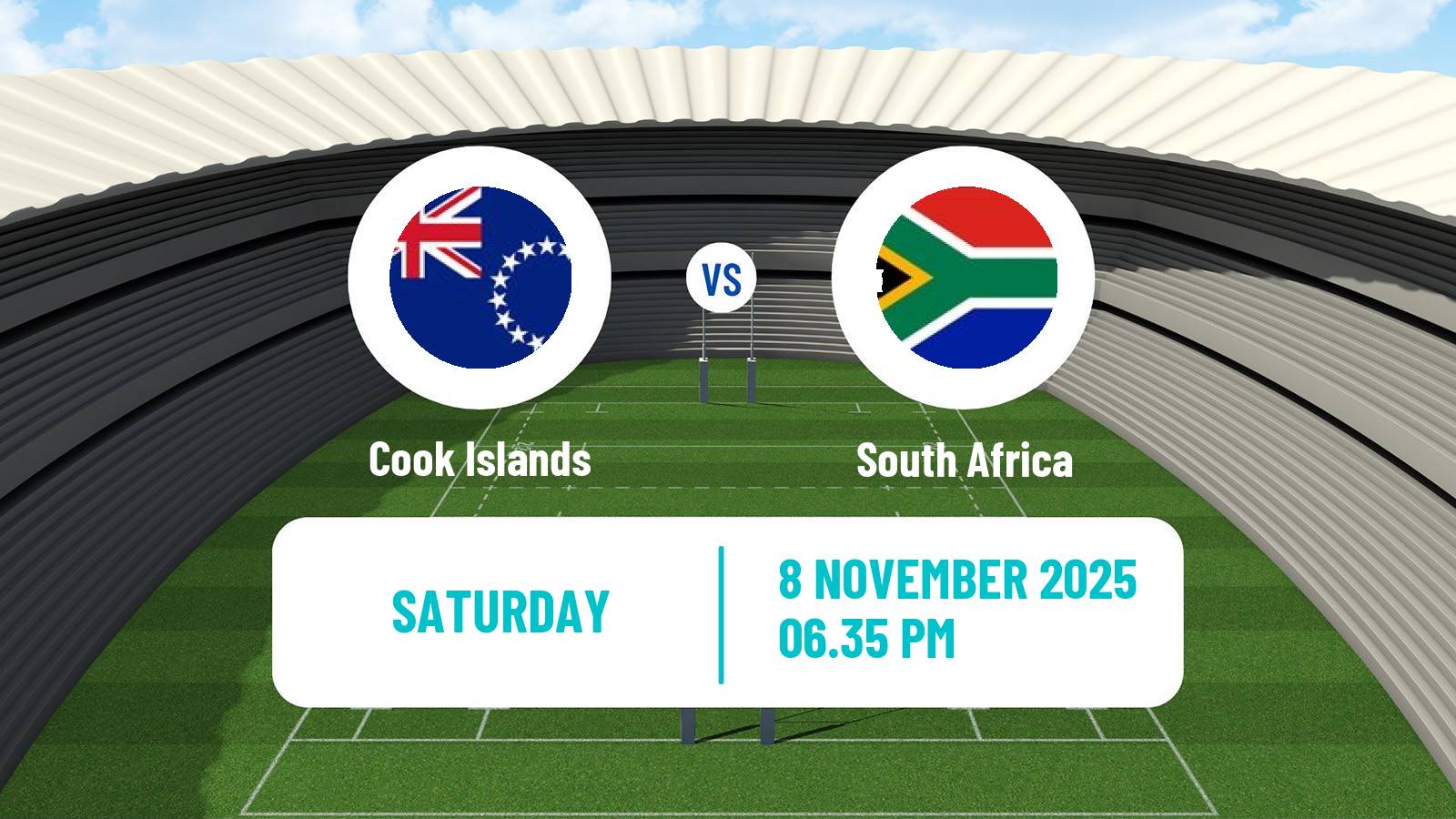 Rugby league Friendly International Rugby League Cook Islands - South Africa