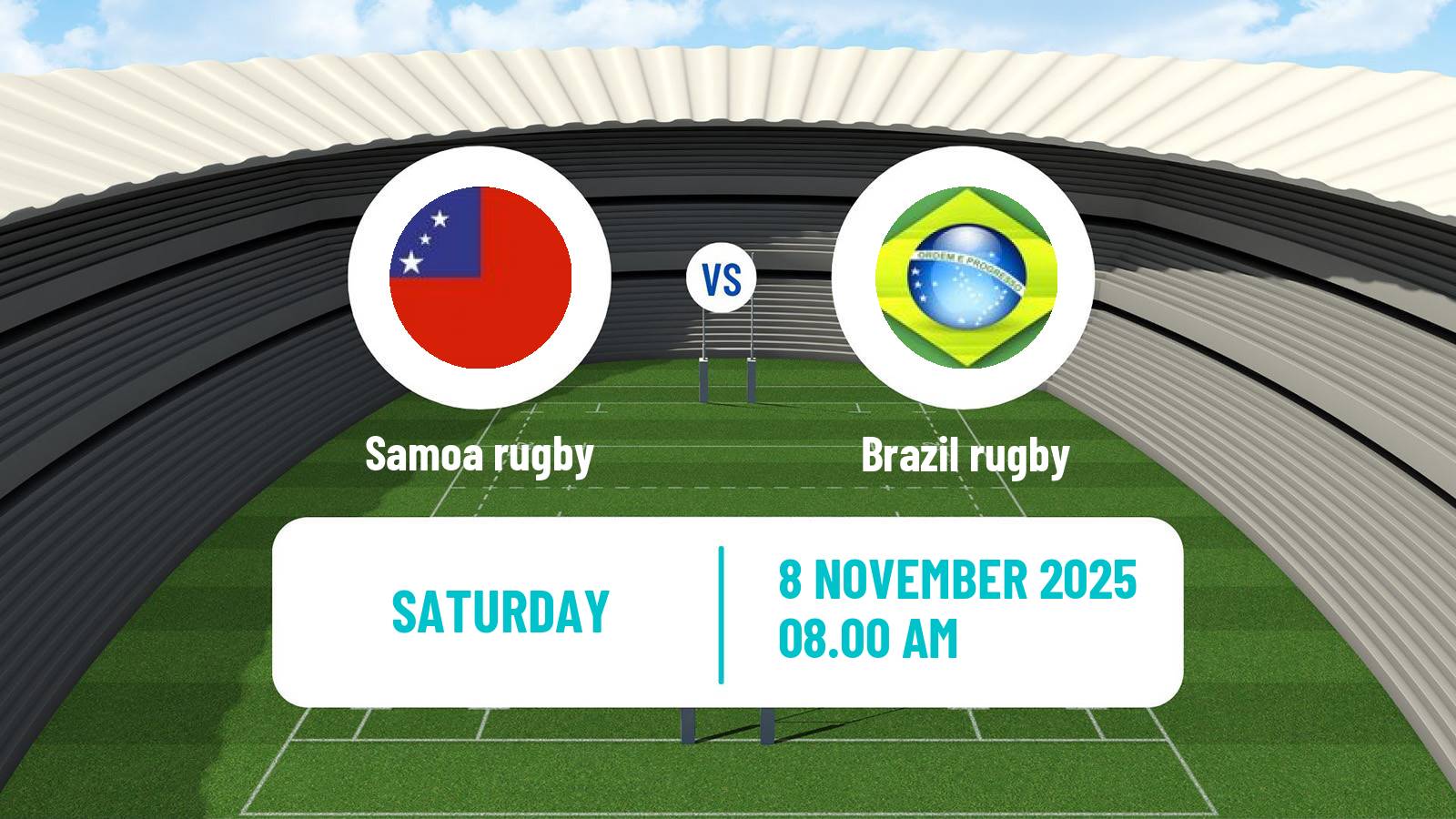 Rugby union Rugby World Cup Samoa - Brazil