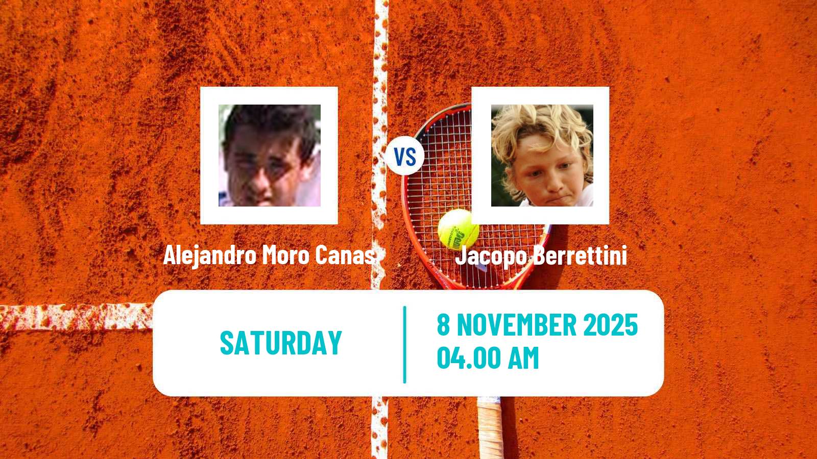 Tennis ITF M25 Monastir 9 Men Alejandro Moro Canas - Jacopo Berrettini