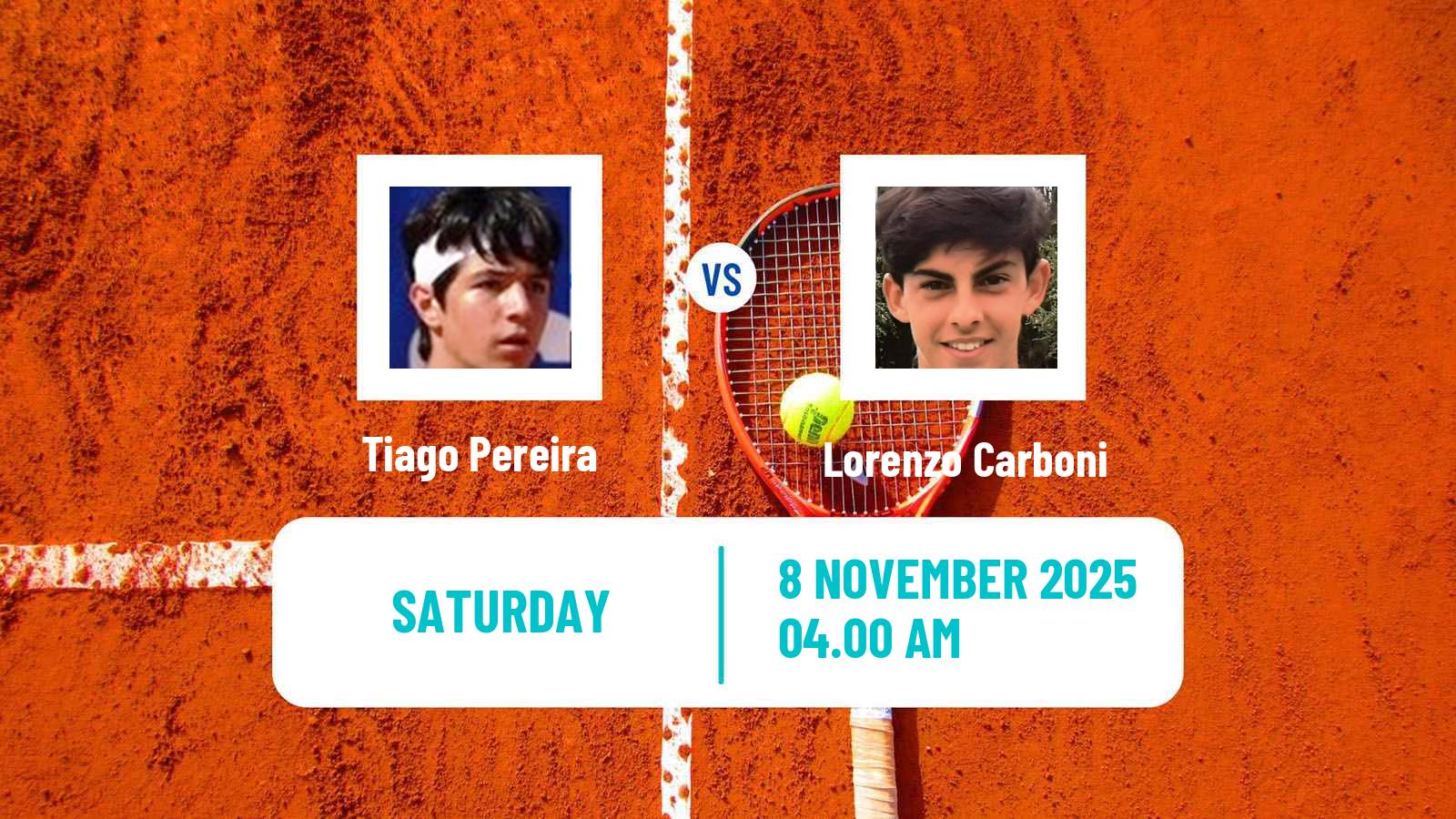 Tennis ITF M25 Monastir 9 Men Tiago Pereira - Lorenzo Carboni
