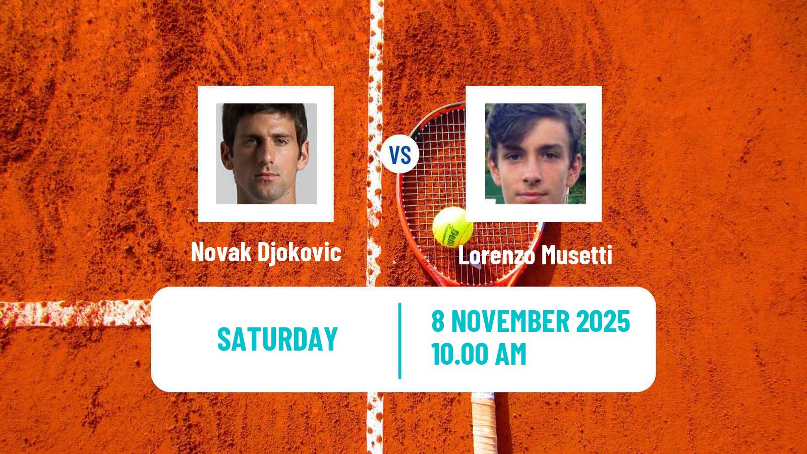 Tennis ATP Athens Novak Djokovic - Lorenzo Musetti