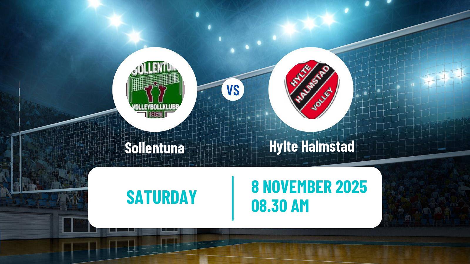 Volleyball Swedish Elitserien Volleyball Sollentuna - Hylte Halmstad
