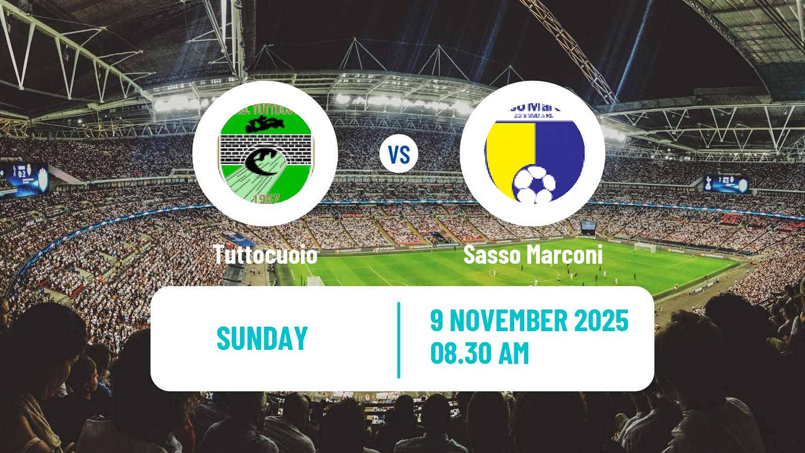 Football Italian Serie D - Group D Tuttocuoio - Sasso Marconi