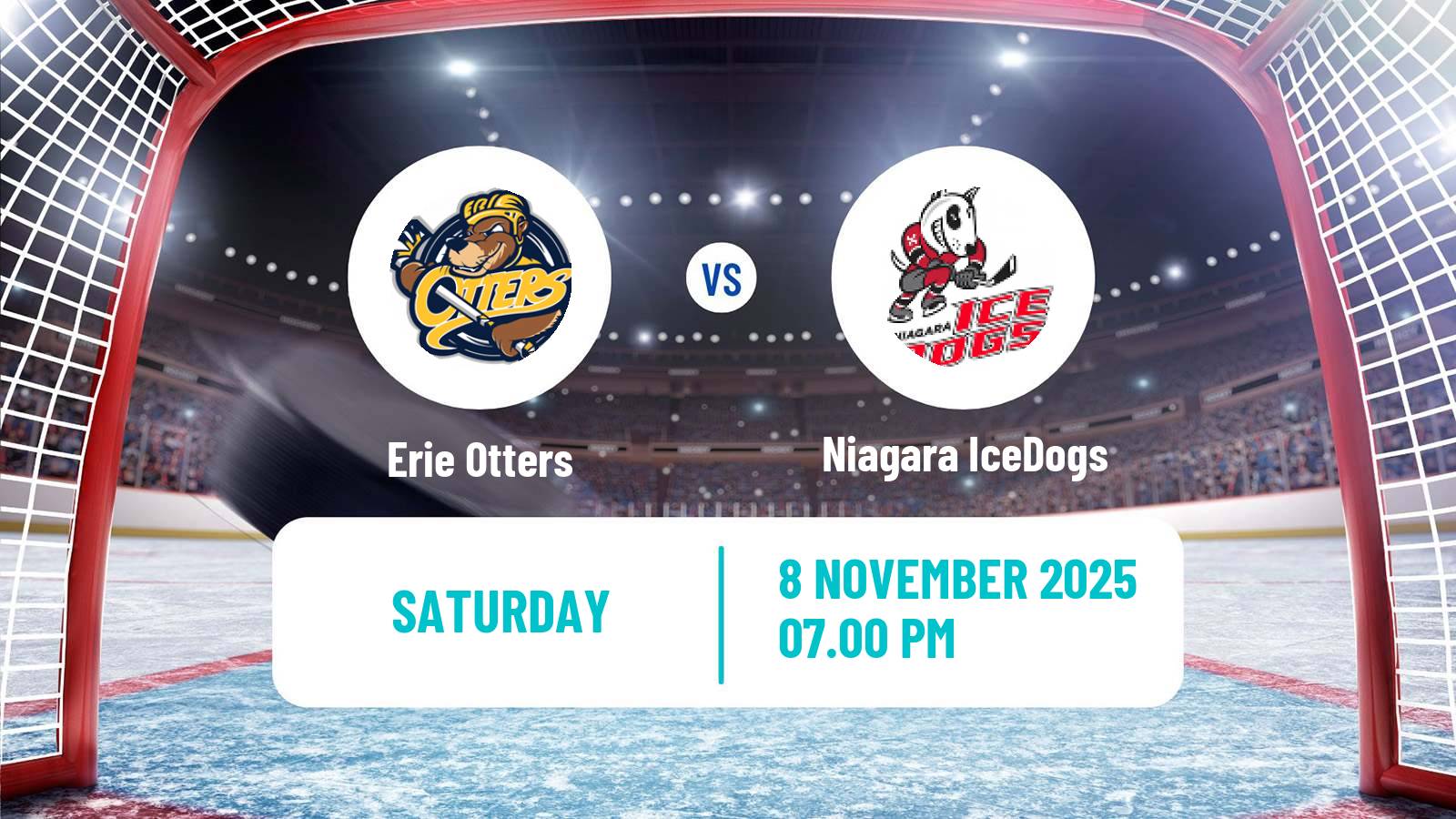 Hockey OHL Erie Otters - Niagara IceDogs