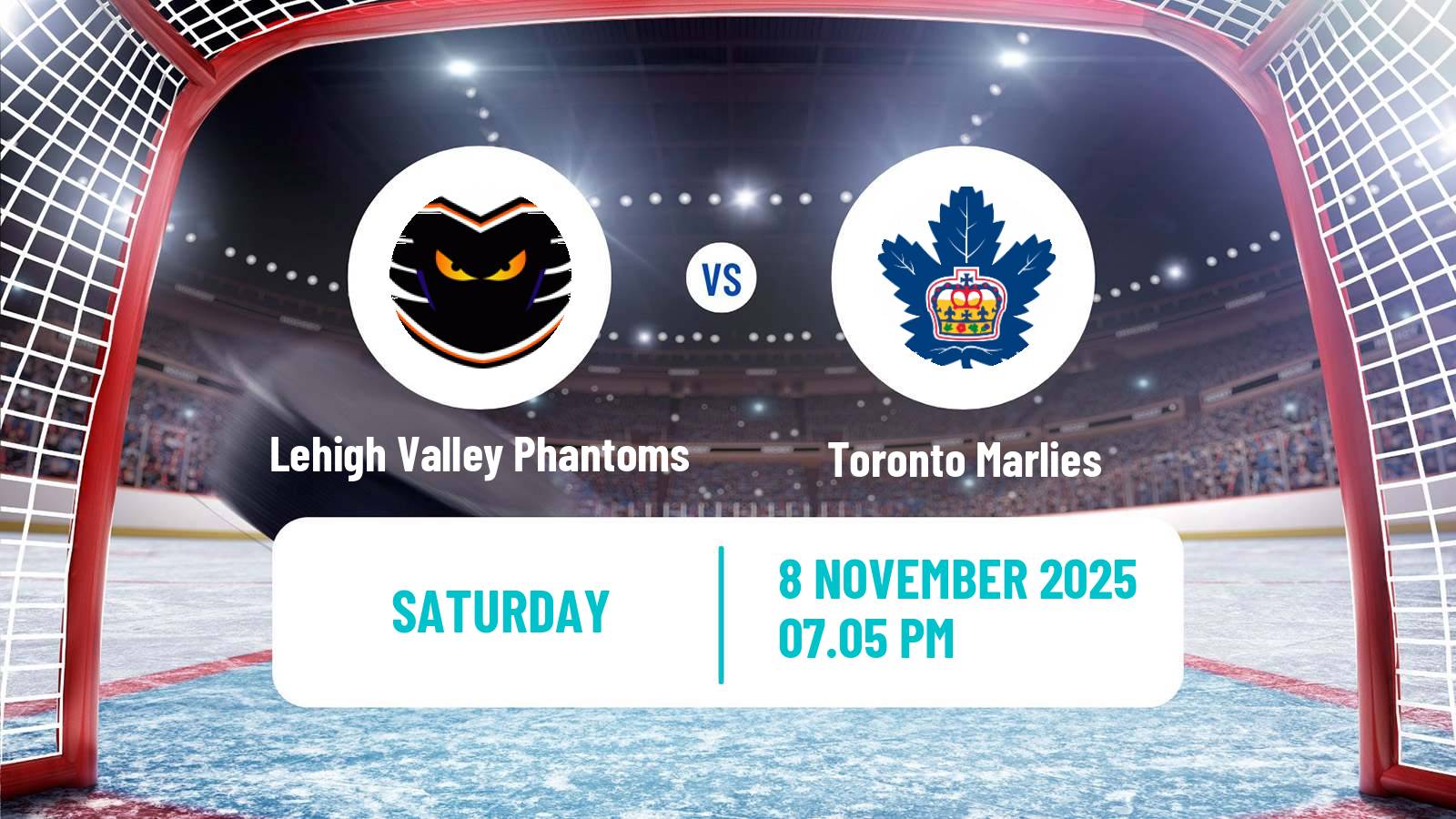 Hockey AHL Lehigh Valley Phantoms - Toronto Marlies