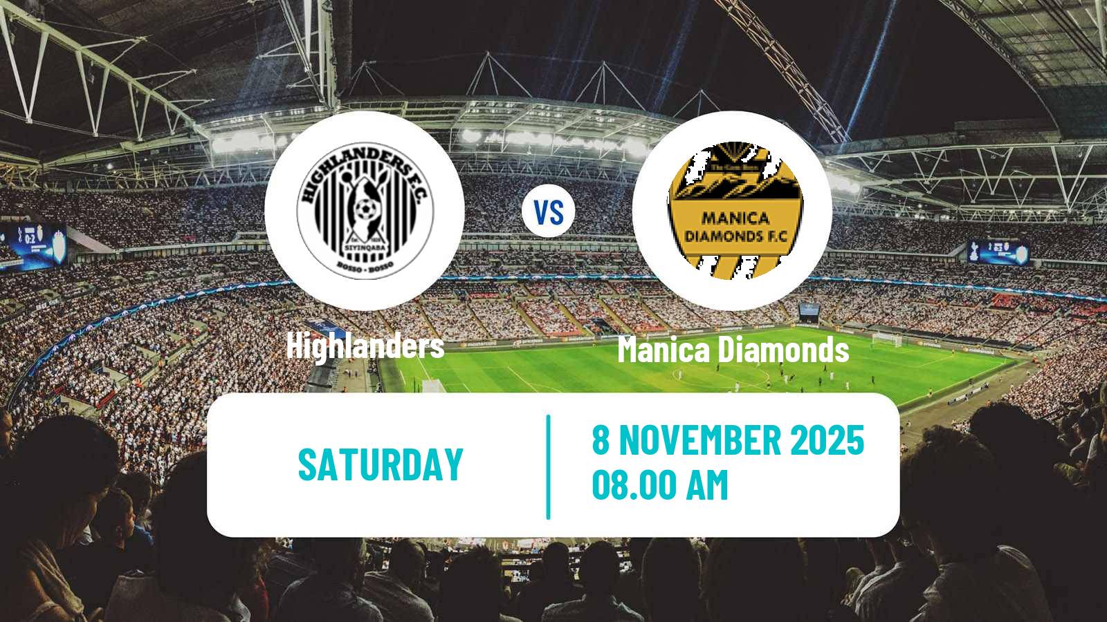 Football Zimbabwe Premier League Highlanders - Manica Diamonds