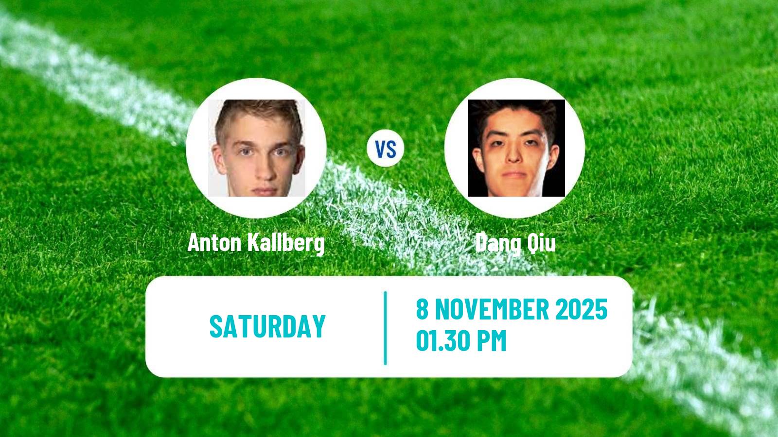 Table tennis Wtt Champions Frankfurt Men Anton Kallberg - Dang Qiu