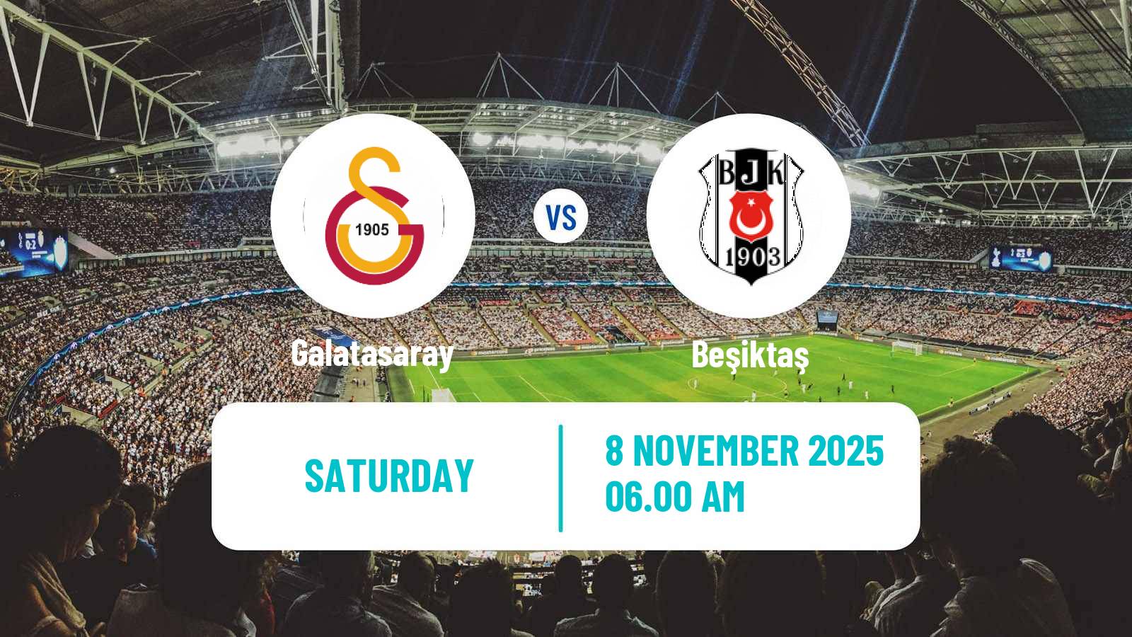 Football Turkish Super Lig Women Galatasaray - Beşiktaş