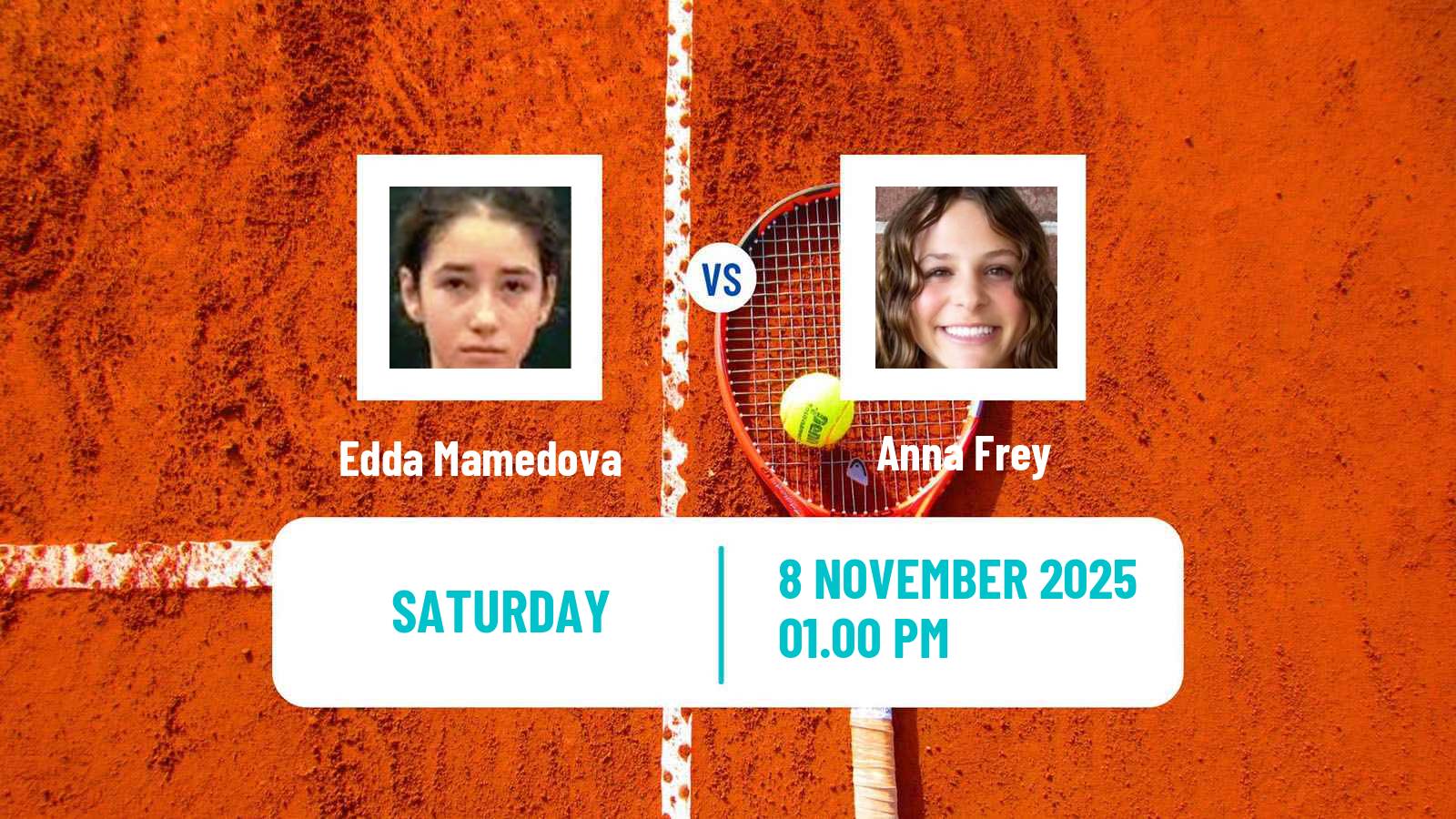 Tennis ITF W15 Lincoln Ne Women Edda Mamedova - Anna Frey