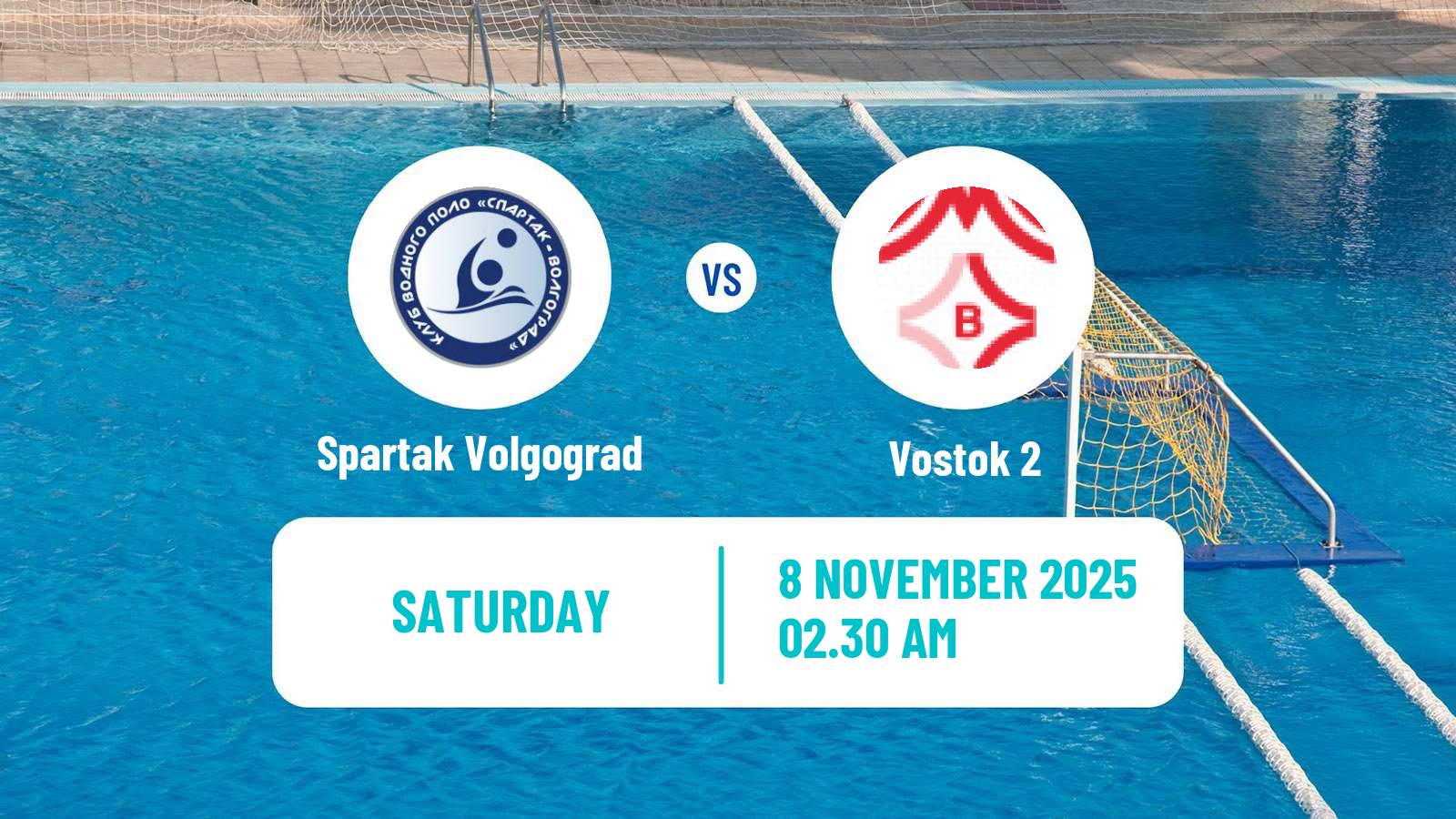 Water polo Russian Championship Water Polo Spartak Volgograd - Vostok 2