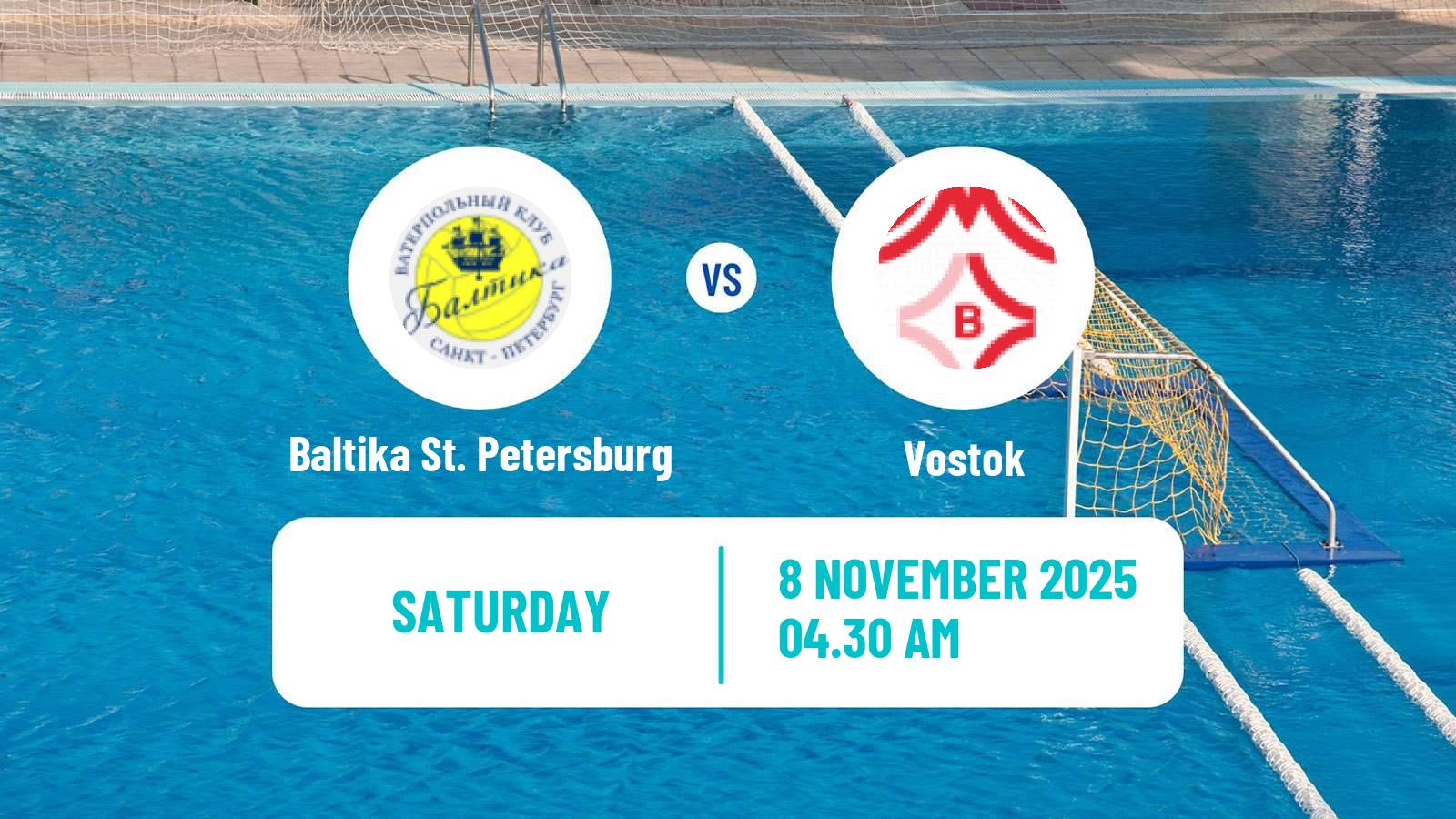 Water polo Russian Championship Water Polo Baltika St. Petersburg - Vostok
