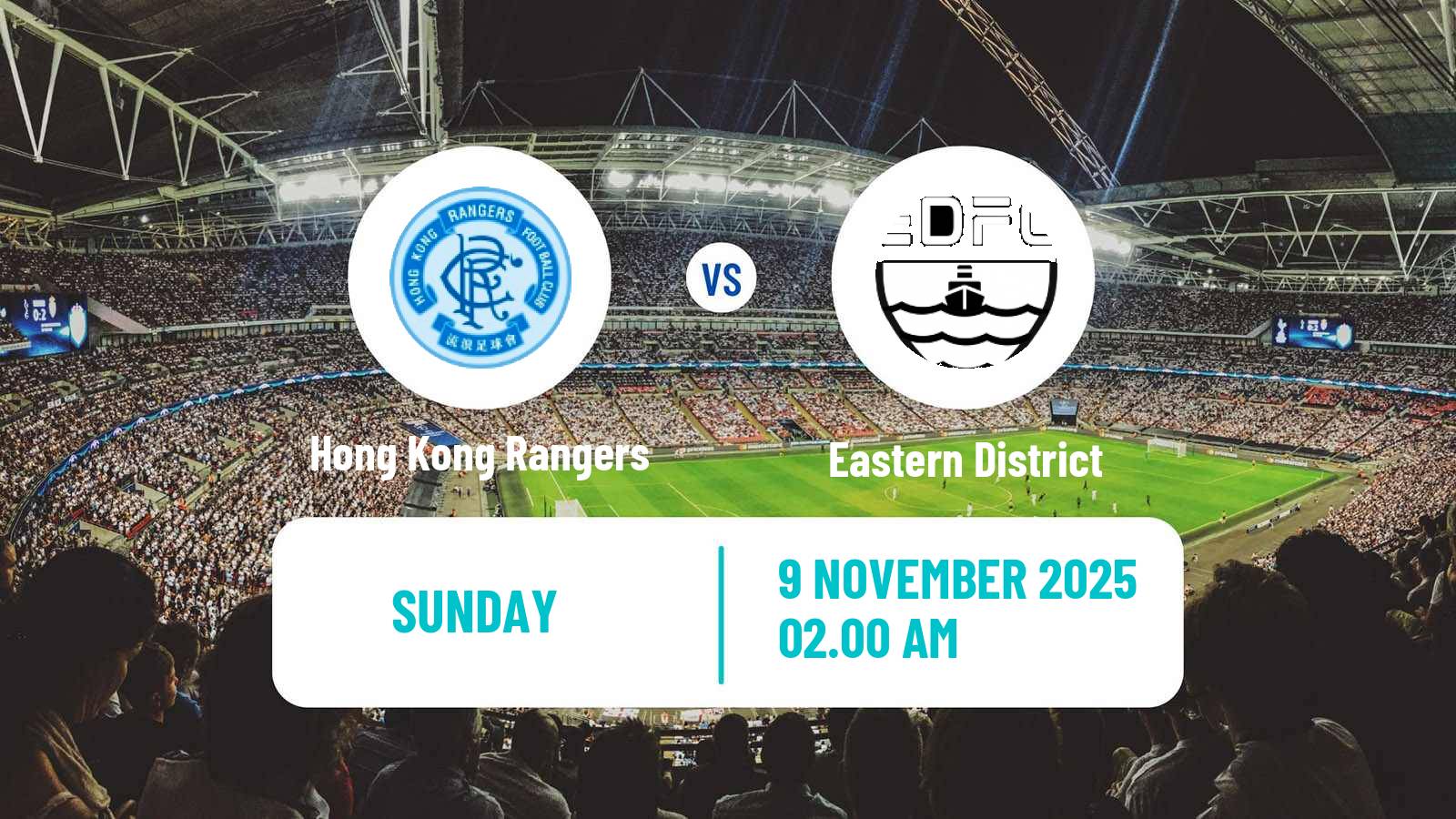 Football Hong Kong Premier League Hong Kong Rangers - Eastern District
