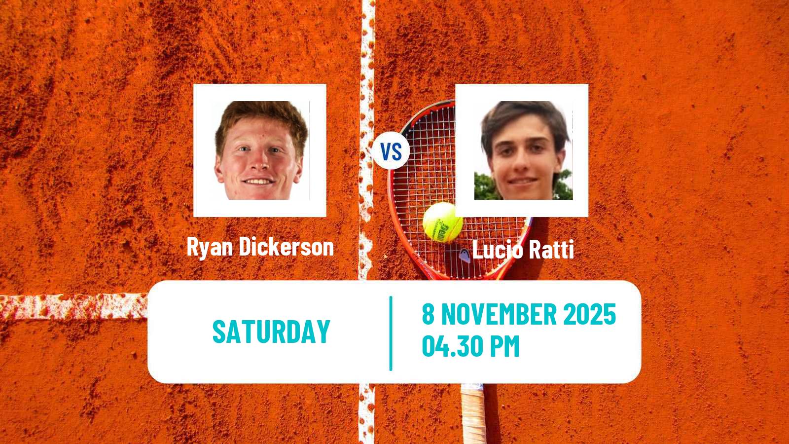 Tennis ITF M15 Valledupar Men Ryan Dickerson - Lucio Ratti