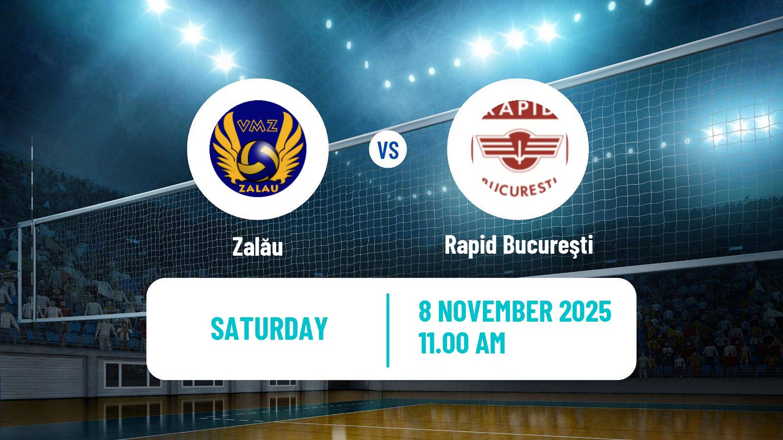Volleyball Romanian Divizia A1 Volleyball Zalău - Rapid Bucureşti