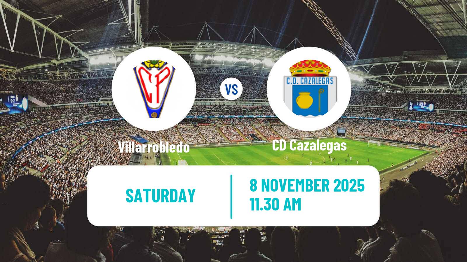 Football Spanish Tercera RFEF - Group 18 Villarrobledo - Cazalegas