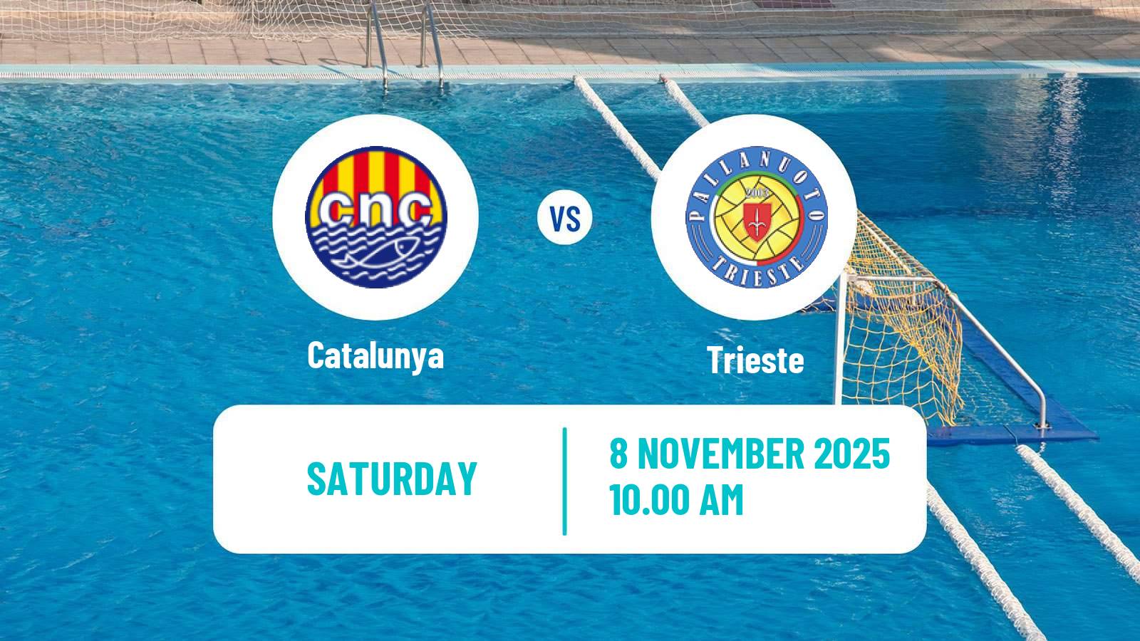 Water polo Euro Cup Water Polo Women Catalunya - Trieste