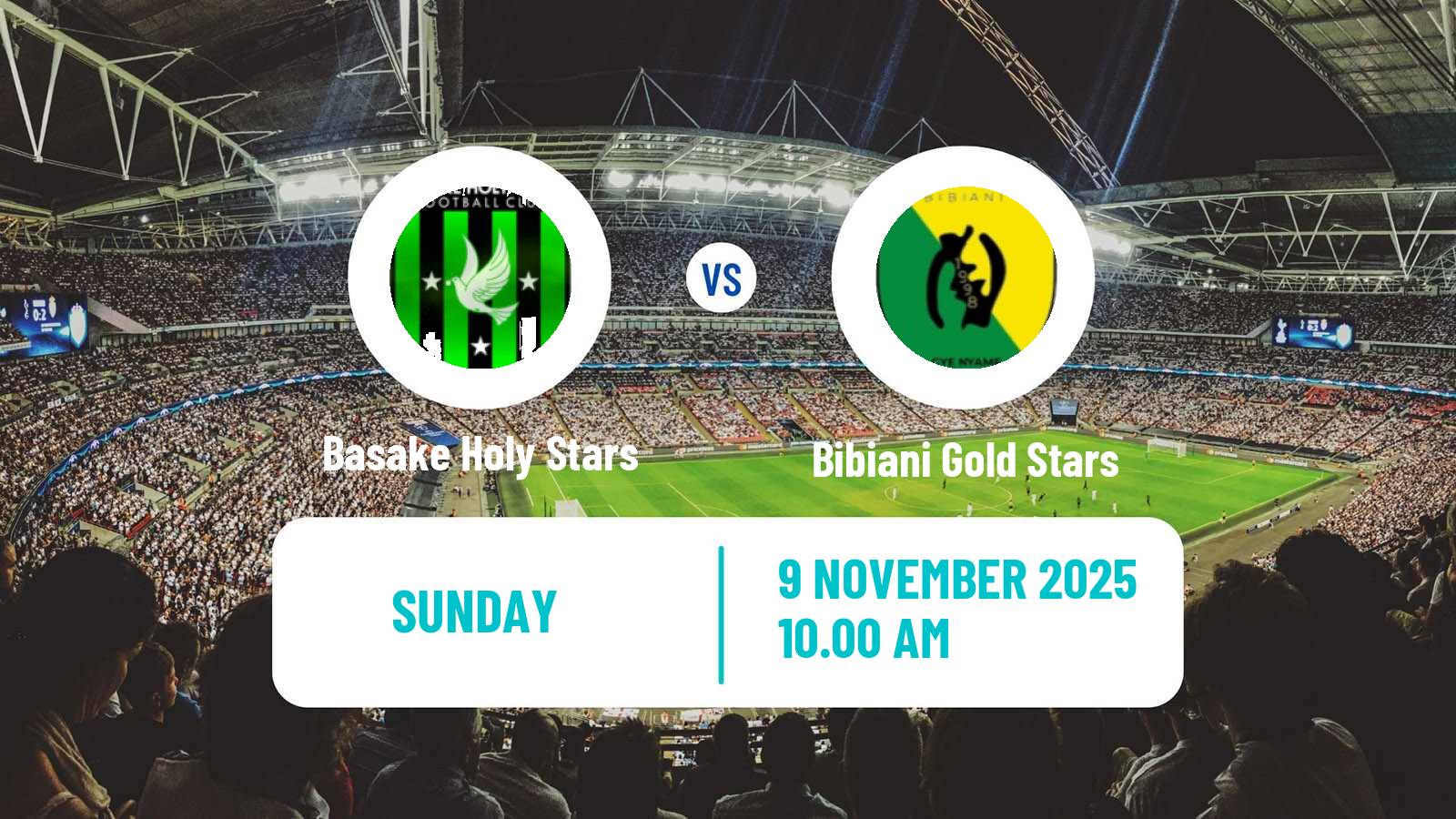 Football Ghanaian Premier League Basake Holy Stars - Bibiani Gold Stars