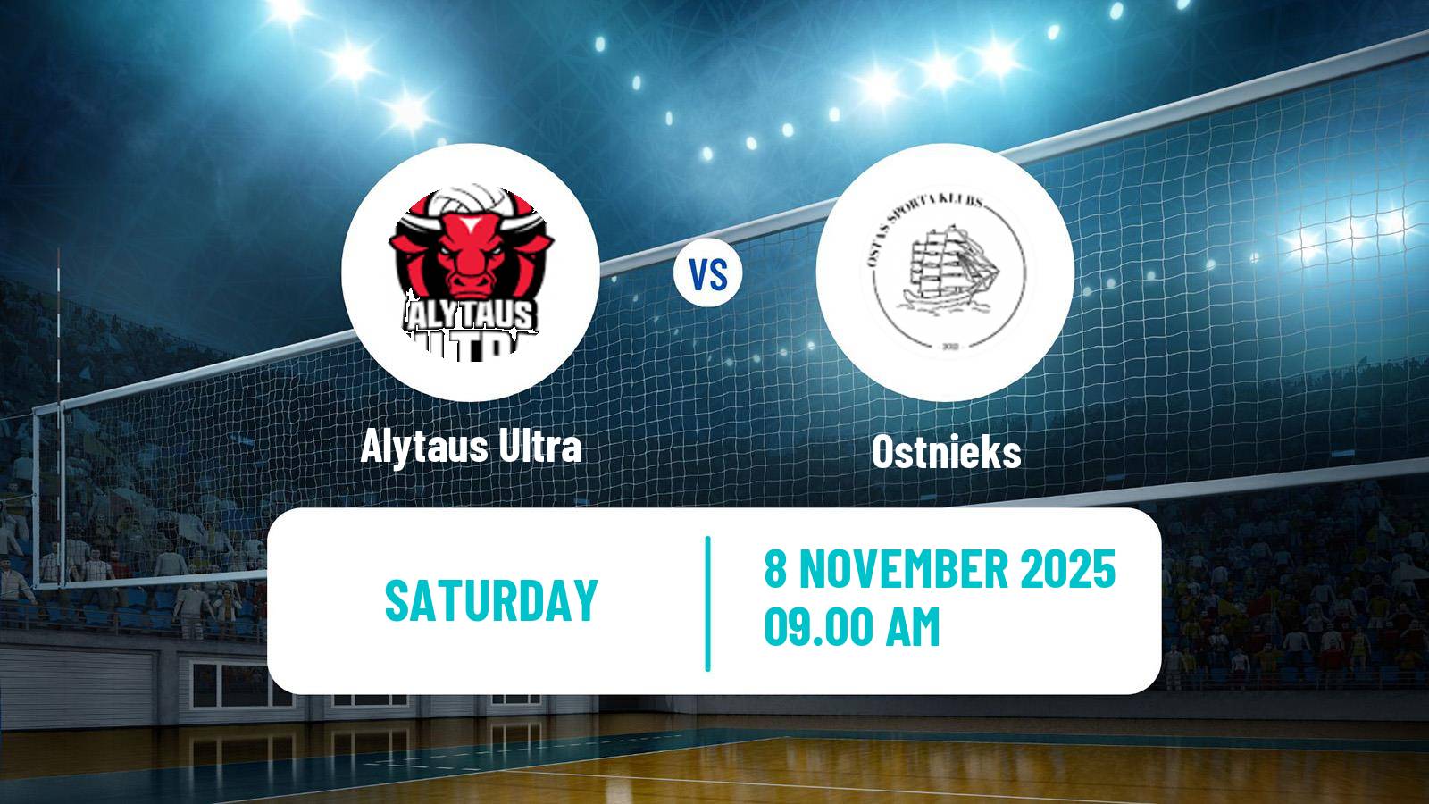 Volleyball Latvian Nacionala Liga Volleyball Alytaus Ultra - Ostnieks