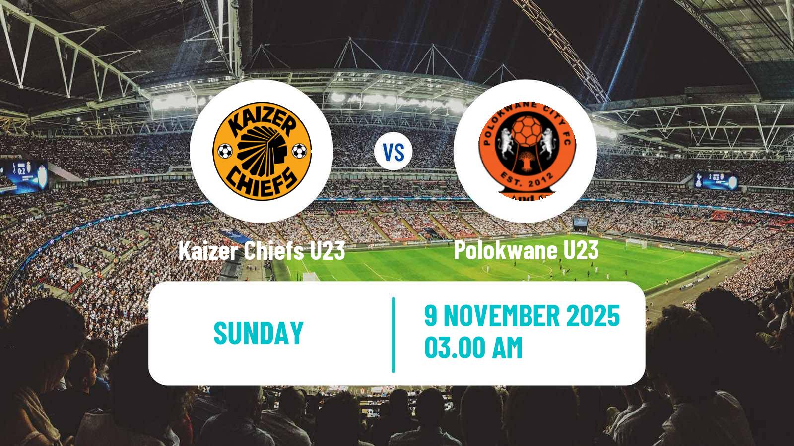 Football South African Diski Challenge Kaizer Chiefs U23 - Polokwane U23