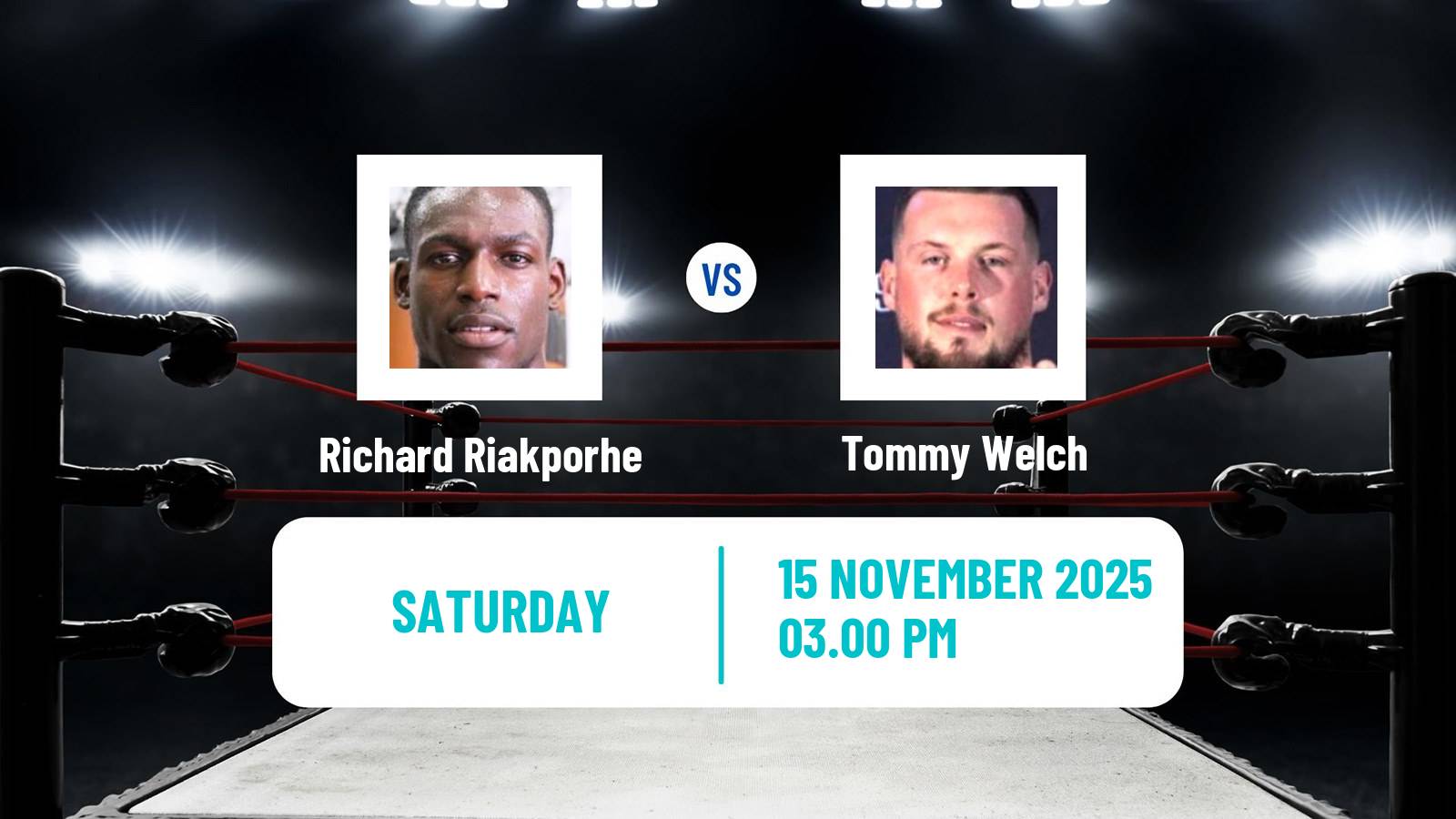 Boxing Heavyweight Others Matches Men Richard Riakporhe - Tommy Welch