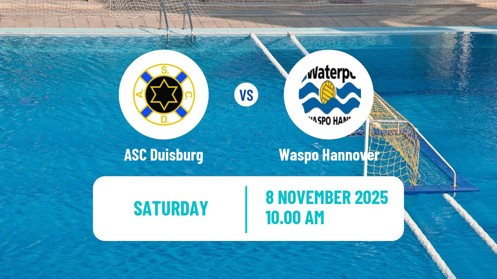 Water polo German Pro A Water Polo ASC Duisburg - Waspo Hannover