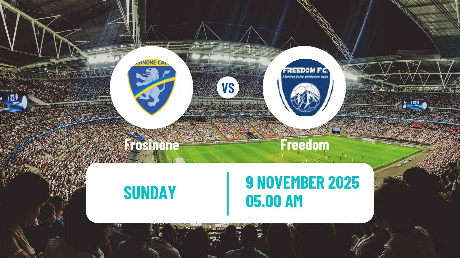 Football Italian Serie B Women Frosinone - Freedom