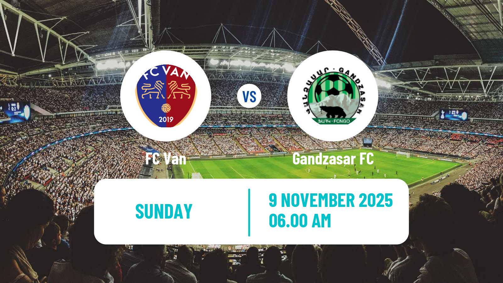 Football Armenian Premier League Van - Gandzasar
