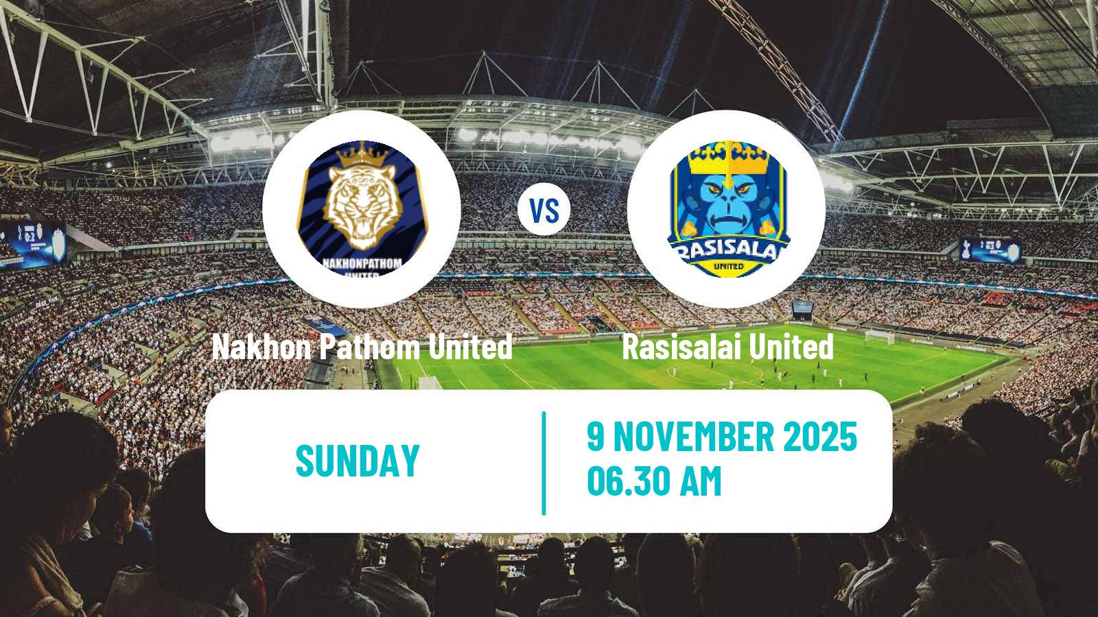 Football Thai League 2 Nakhon Pathom United - Rasisalai United