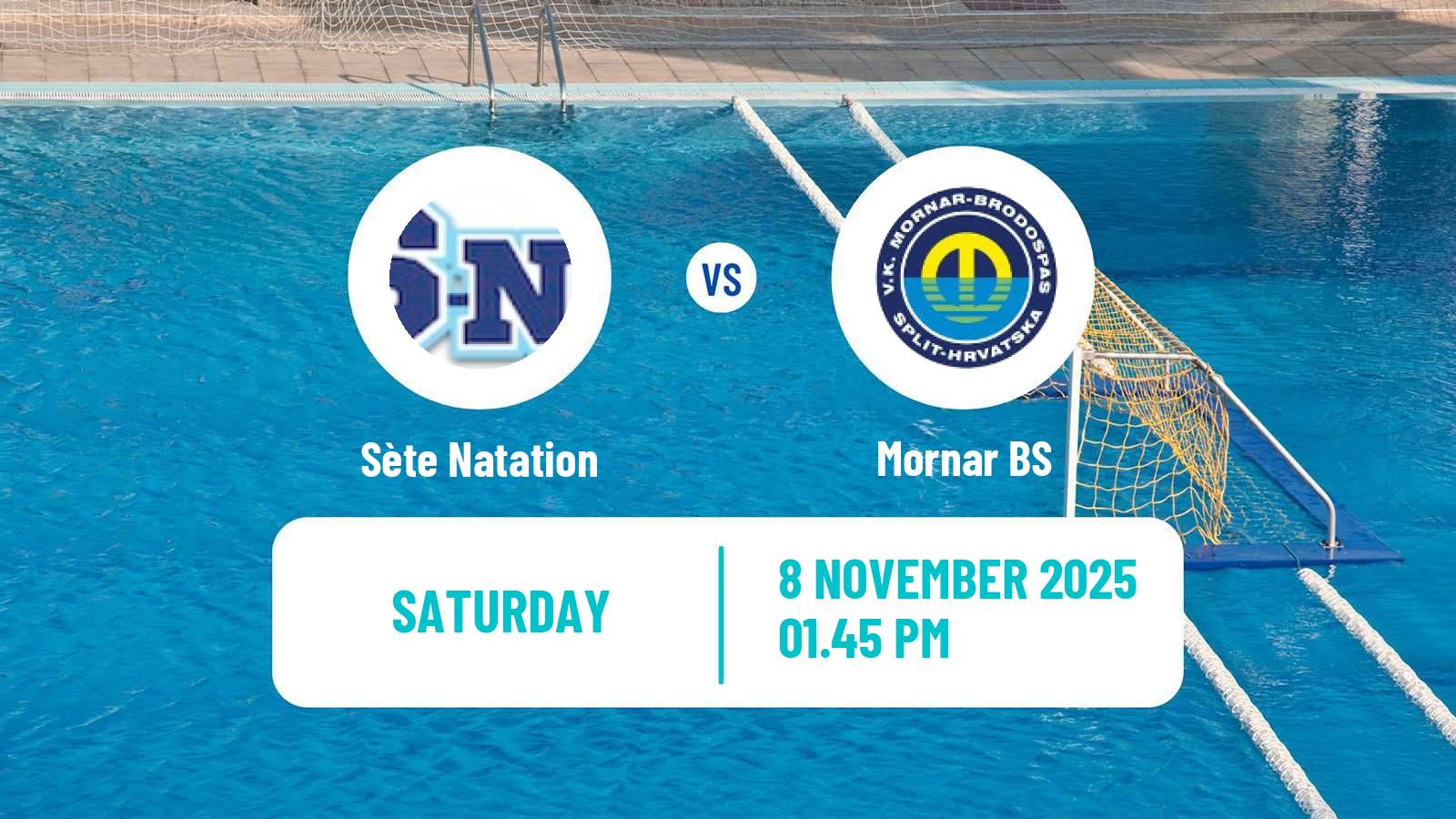 Water polo Conference Cup Water Polo Sète Natation - Mornar BS