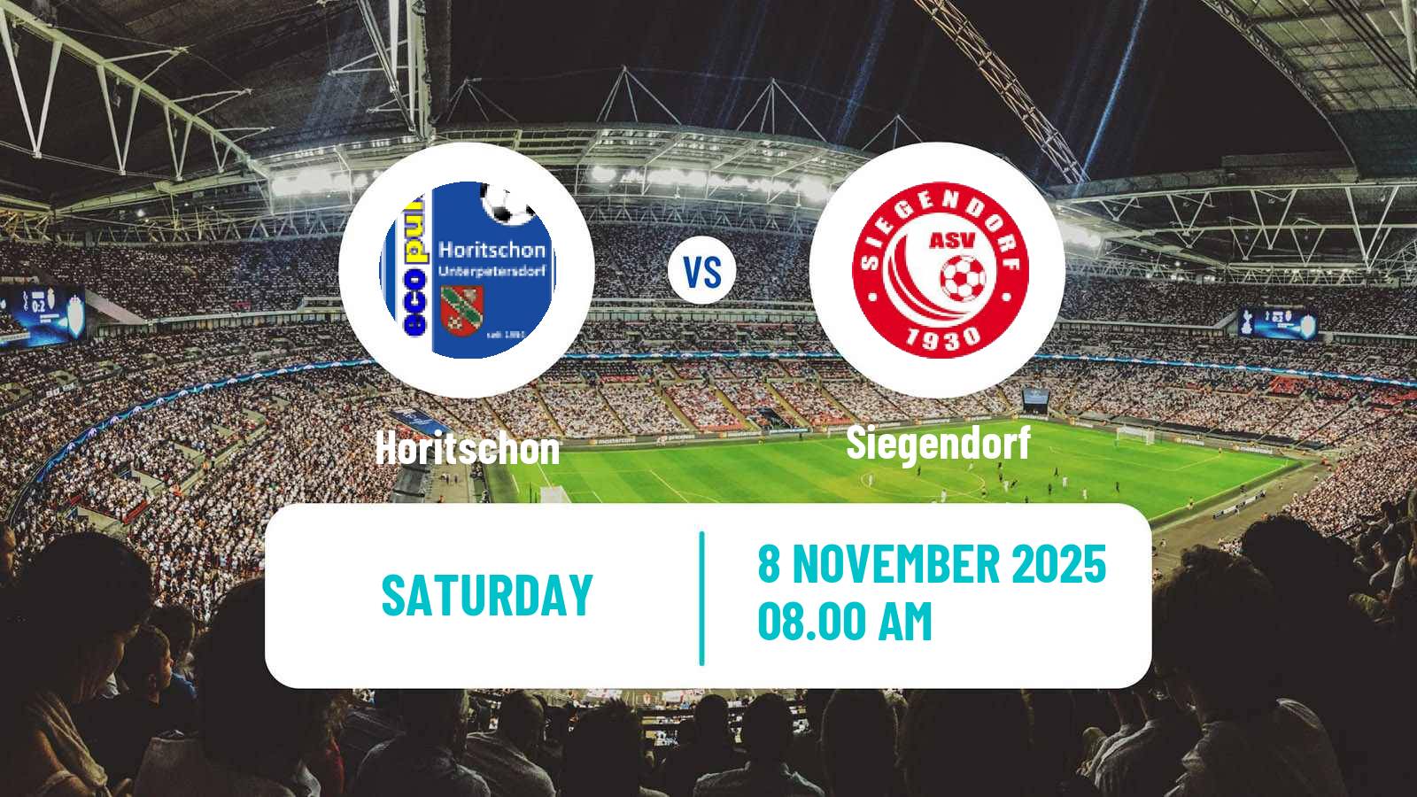 Football Austrian Landesliga Burgenland Horitschon - Siegendorf